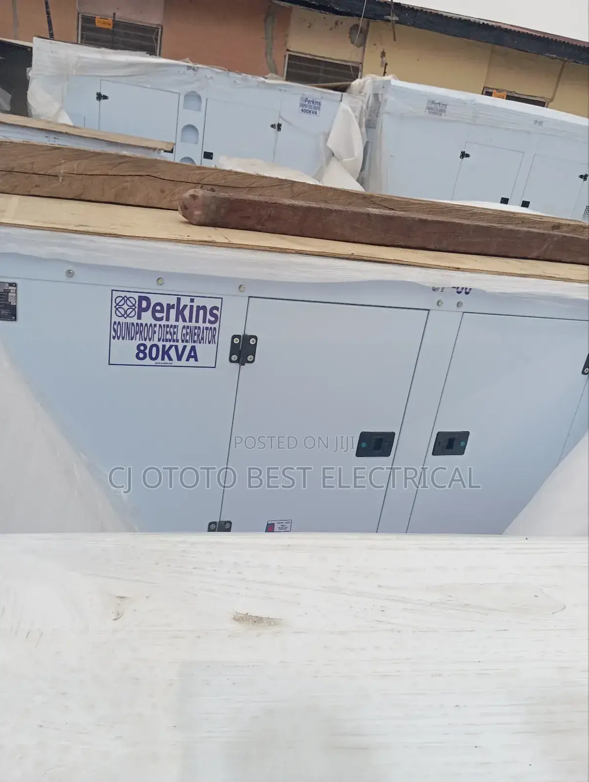 Complete 80kva Perkins Generator Soundproof 2 Years Warranty
