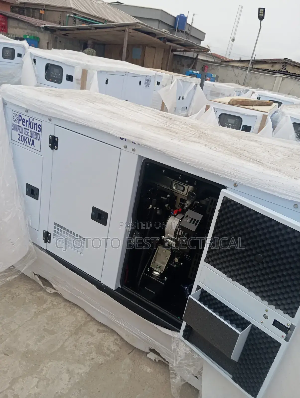 20kva Lister Generator Soundproof Brand New