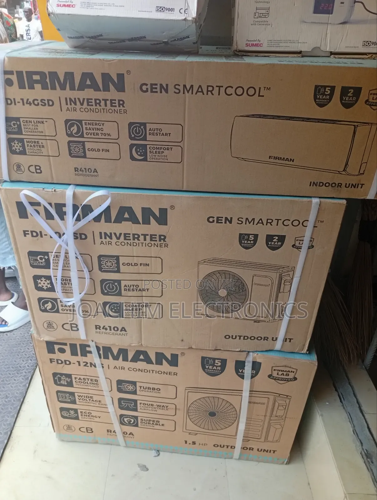 Fireman Air Conditioner 1.5hp Inverter