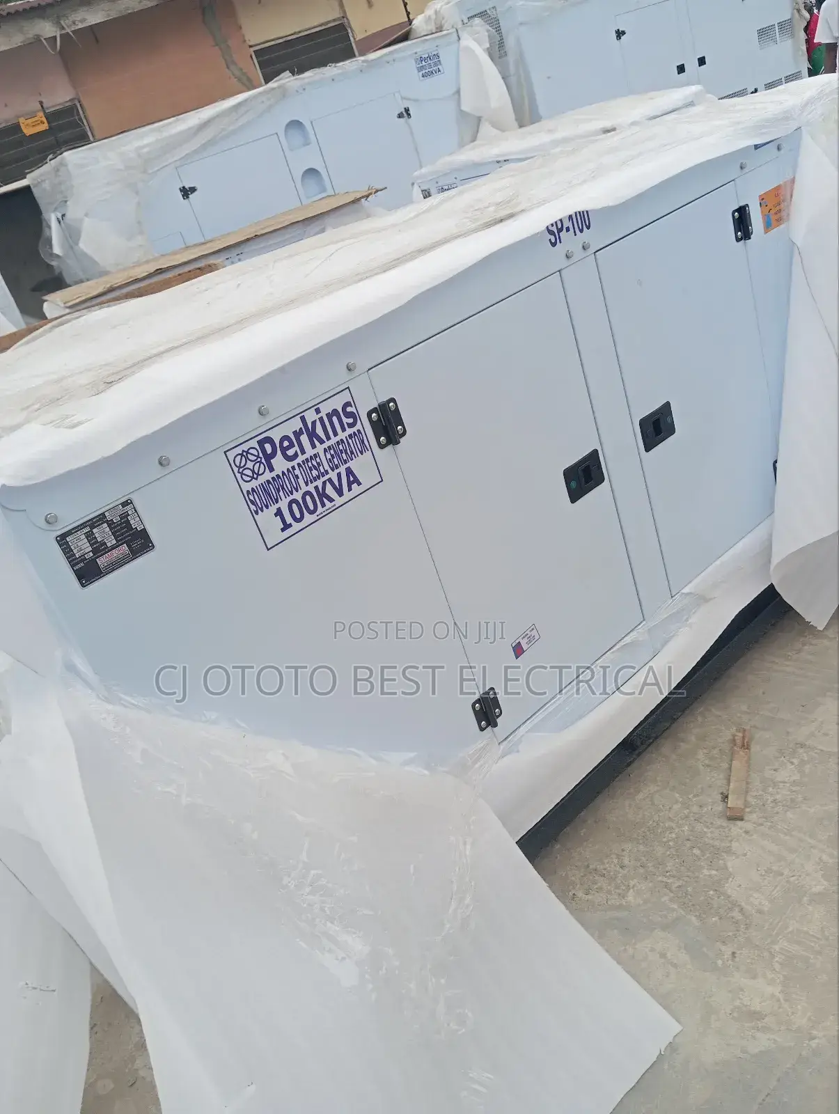 100kva Perkins Generator Soundproof Low Sound England Perkins
