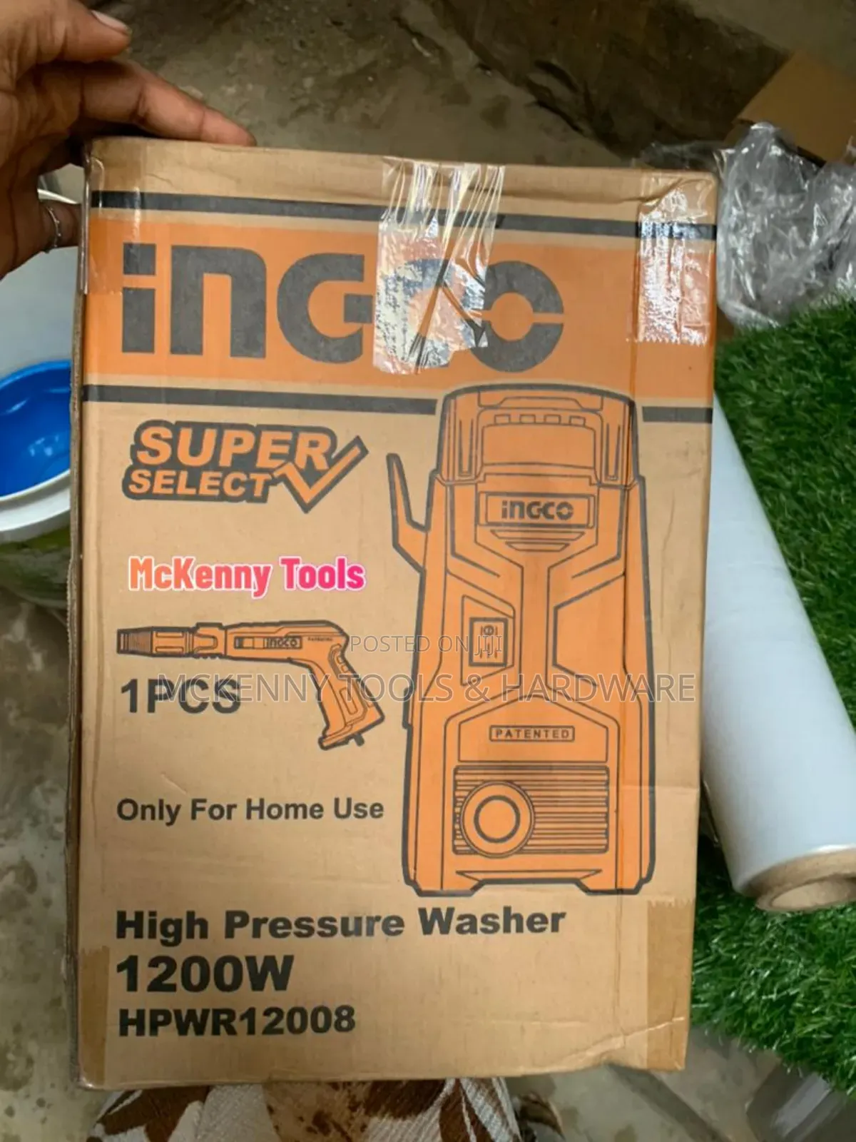 Ingco High Pressure Washer 1200w 90ba