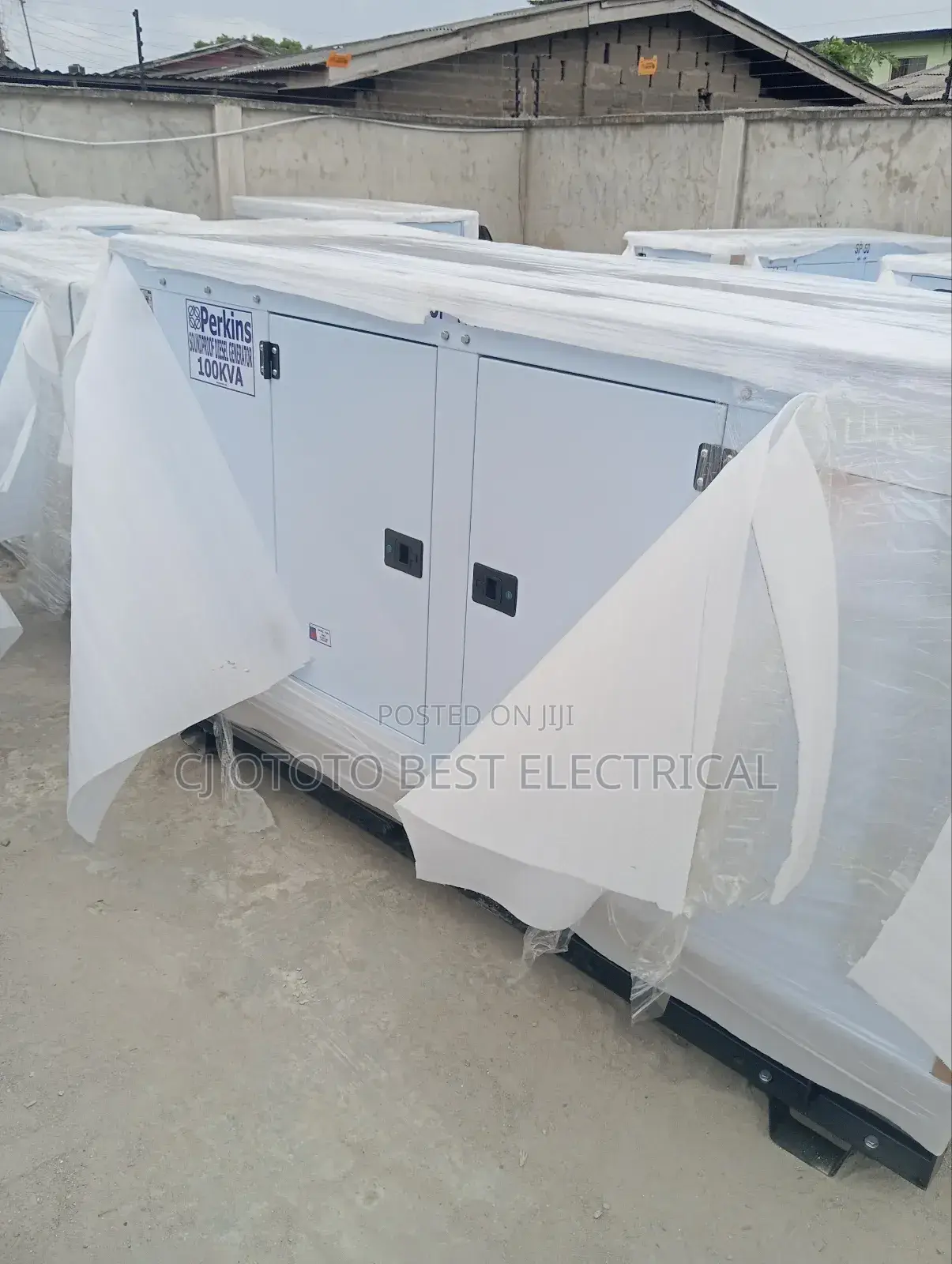 100kva Gen Soundproof 2 Years Warranty Free Installation