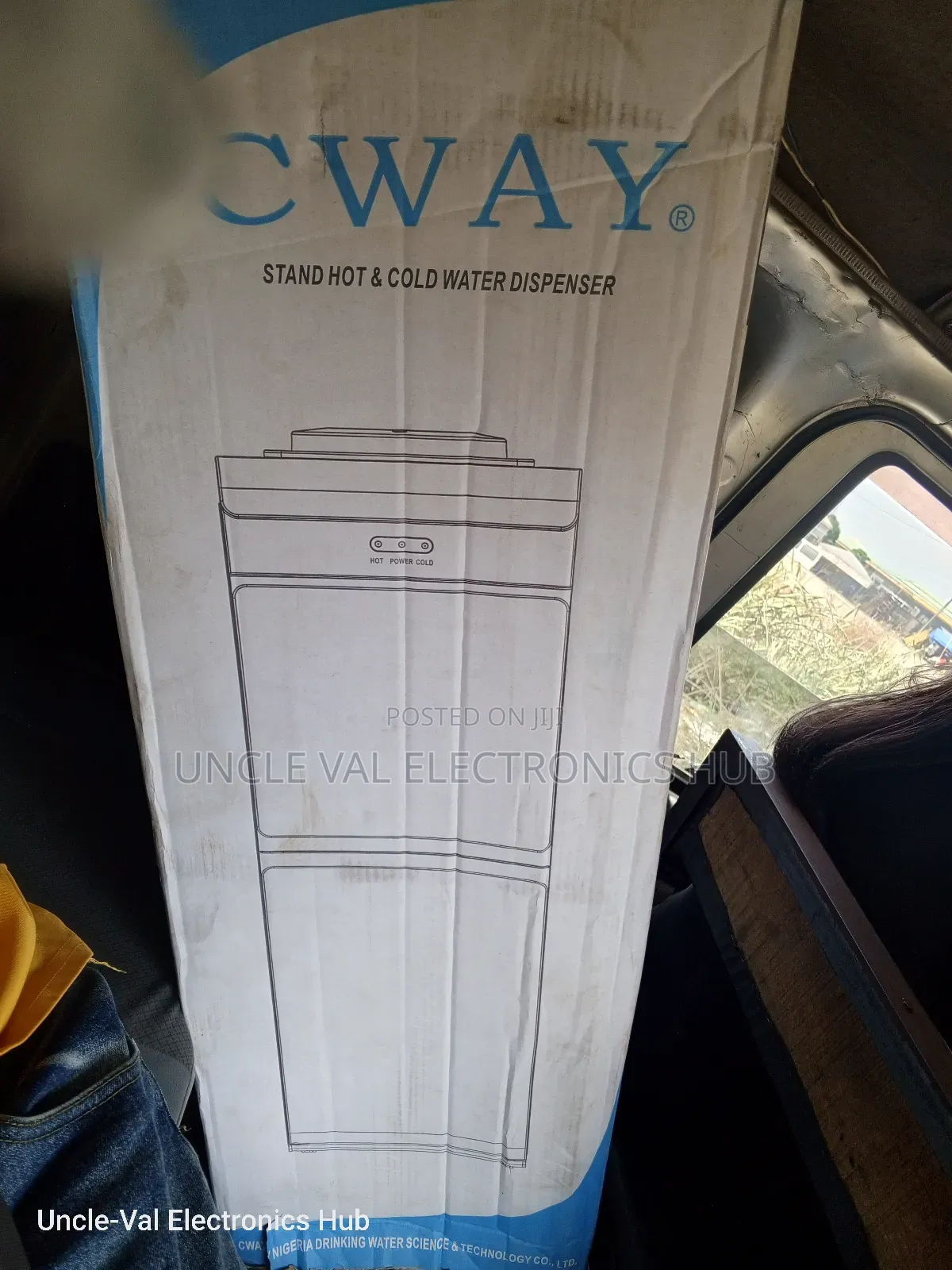 Cway Water Dispenser With Freezer (Byb72)