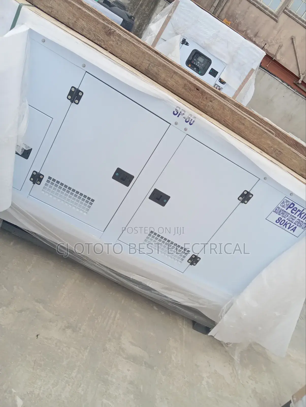 80kva Perkins Generator Soundproof 2 Years Warranty