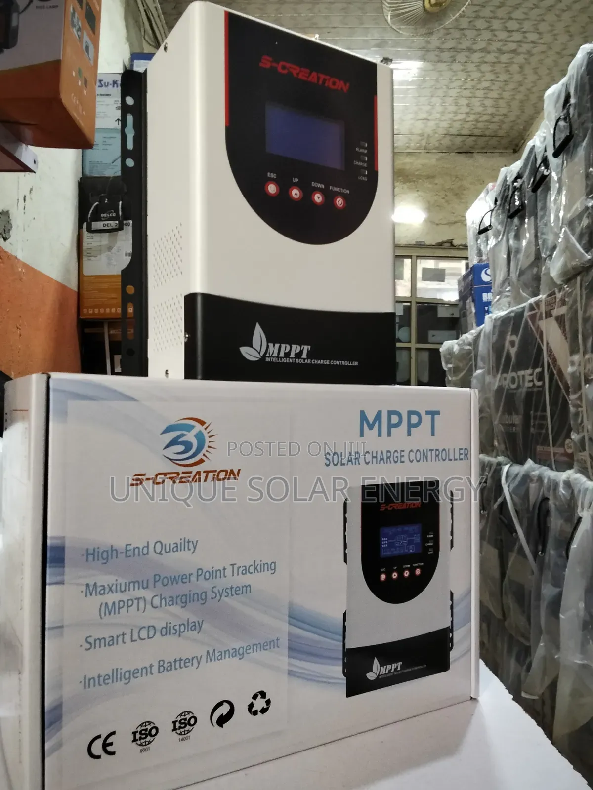 Intelligent 60ah MMPT Charge Controller