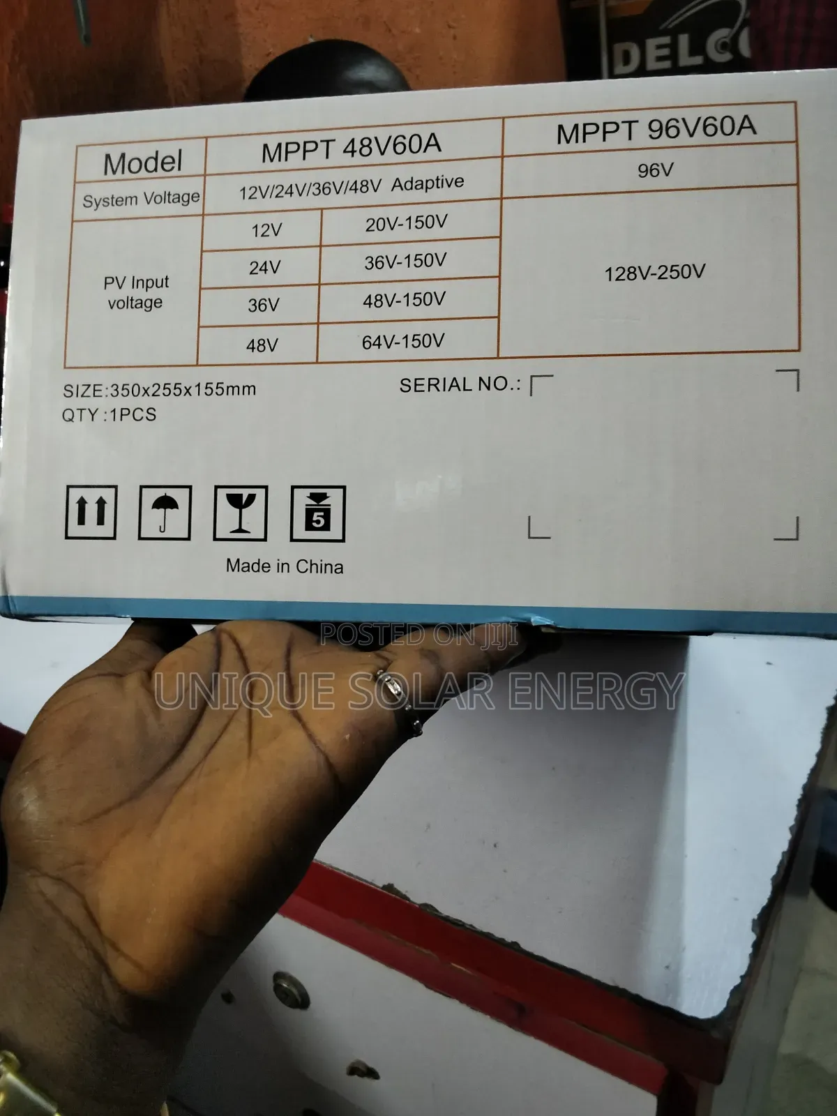 Intelligent 60ah MMPT Charge Controller