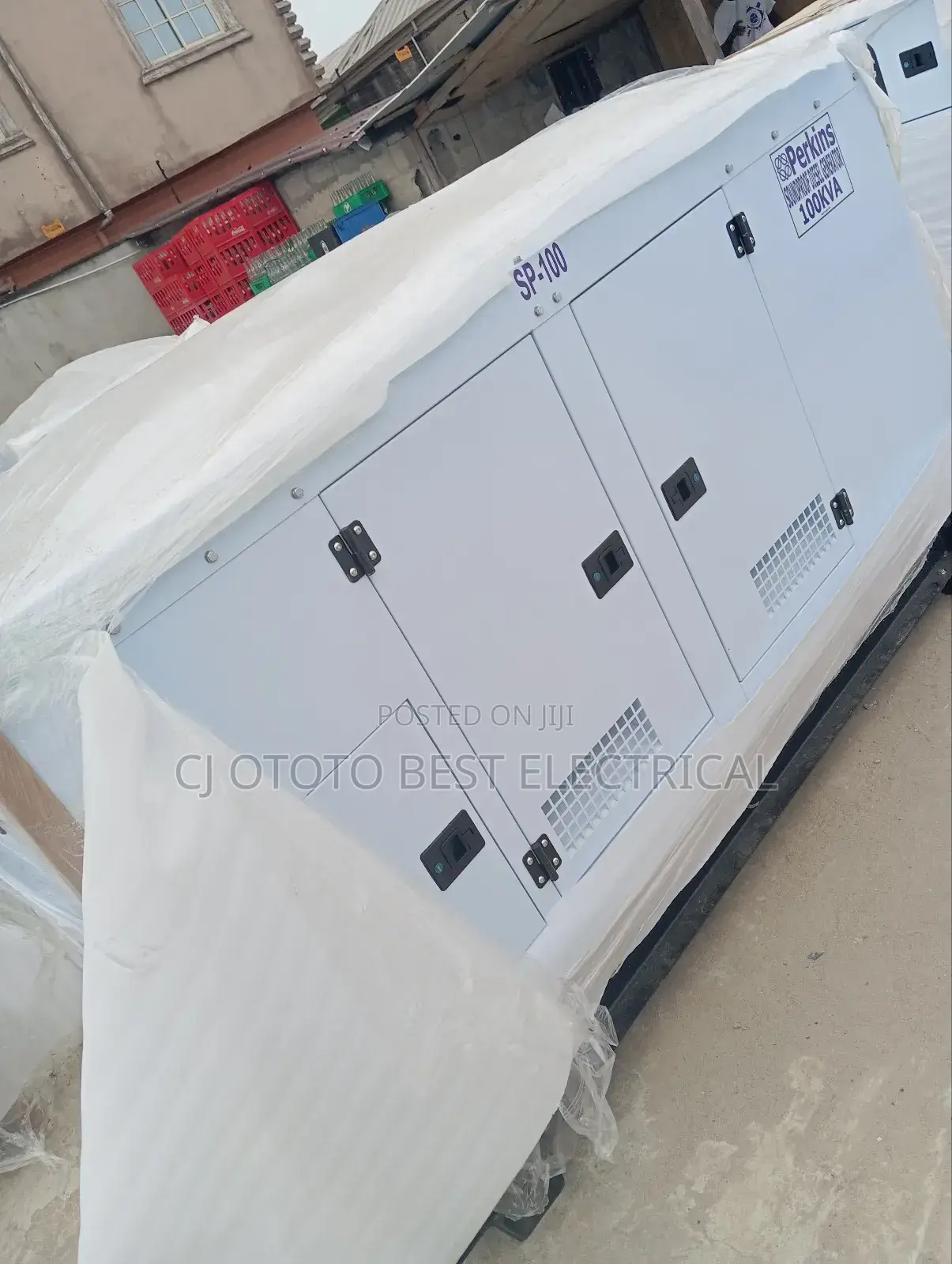 100kva Perkins Generator Soundproof Brand New 100%Copper
