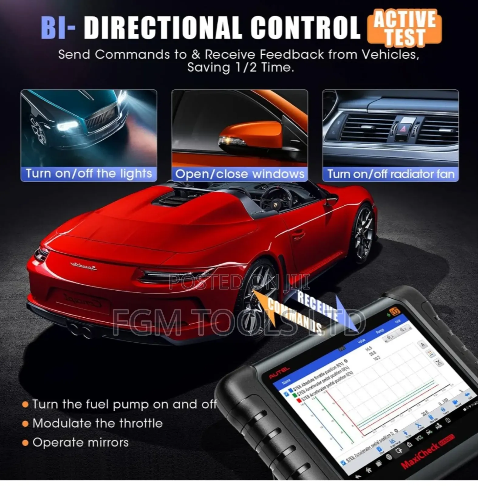 Autel Maxicheck Mx808s-Ts TPMS