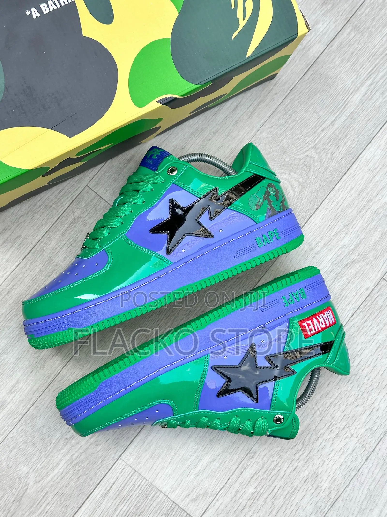 Original Marvel X Bape Sta Sneakers
