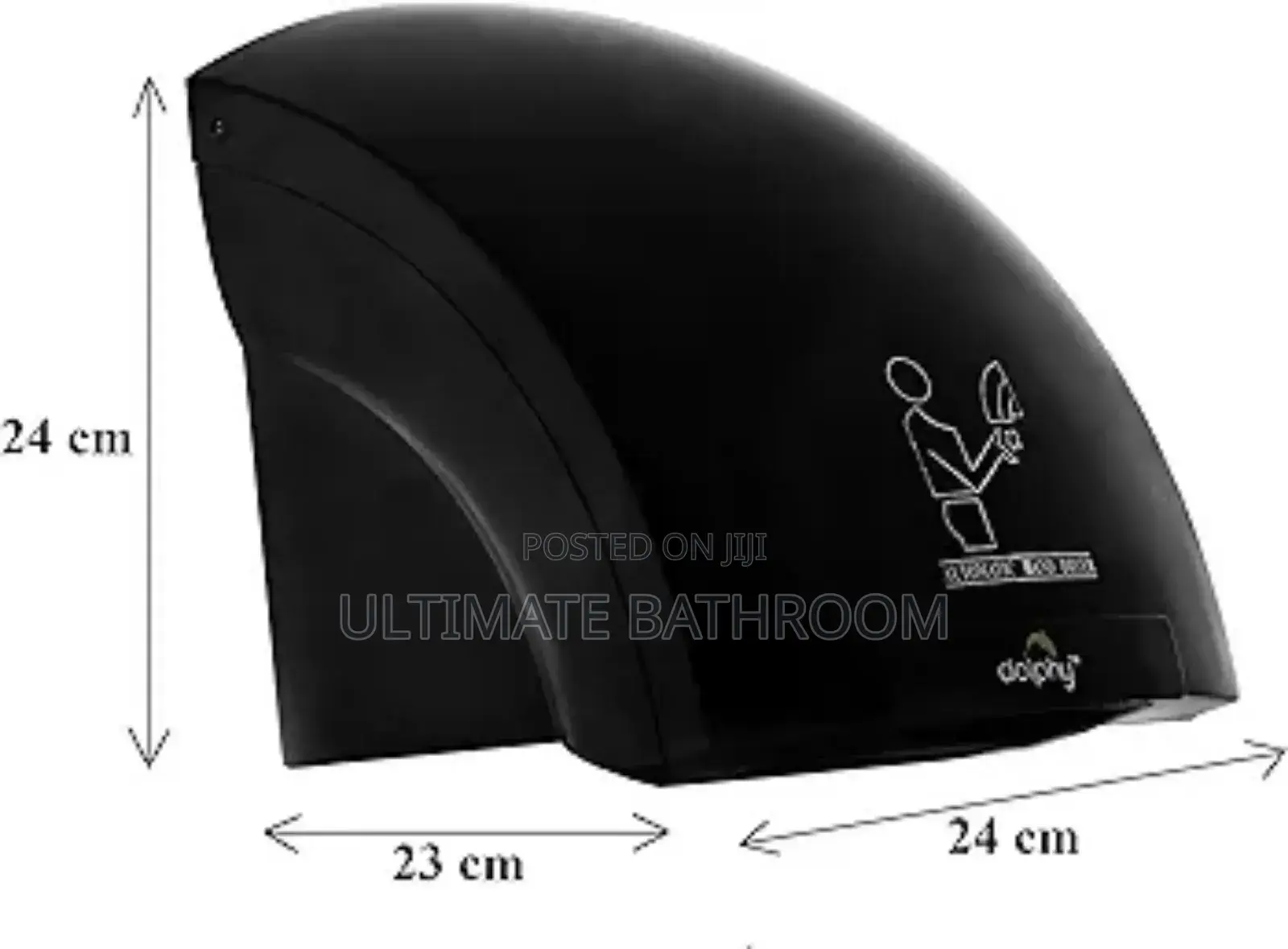 Black Color Automatic Hand Dryer