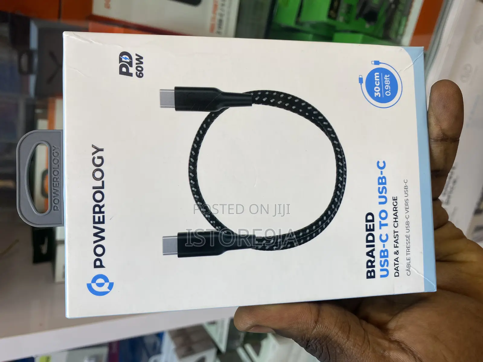 Powerology Usb-C to Usb-C 30cm