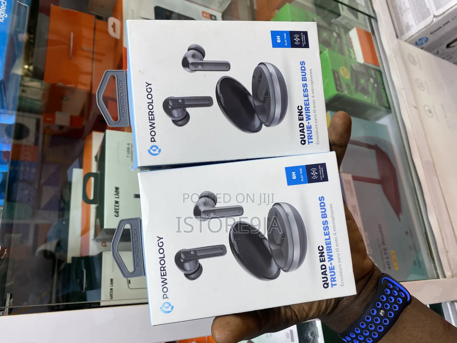 Powerology Quad Enc True Wireless Buds