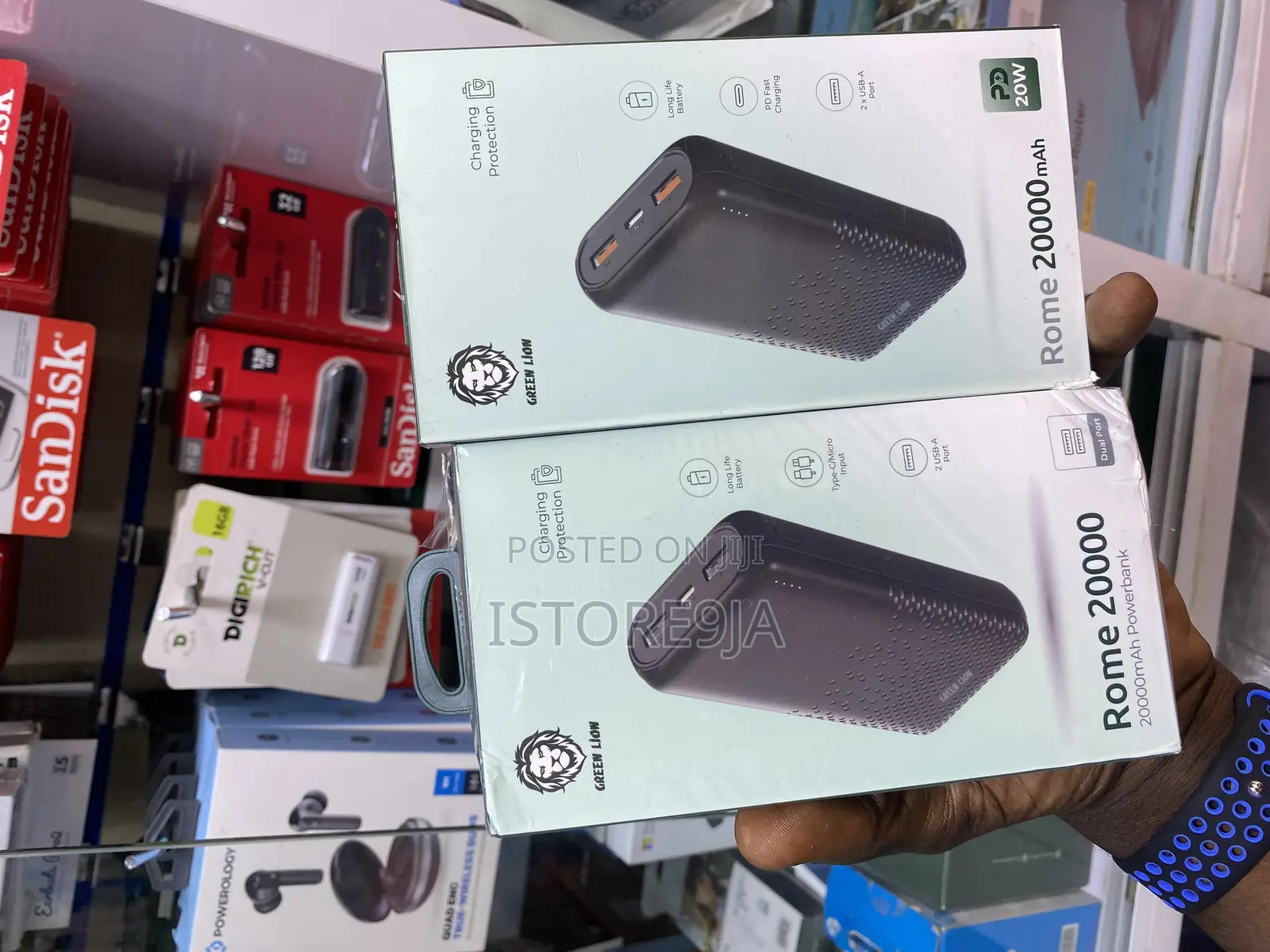Green Lion Rome 20000amh Power Bank