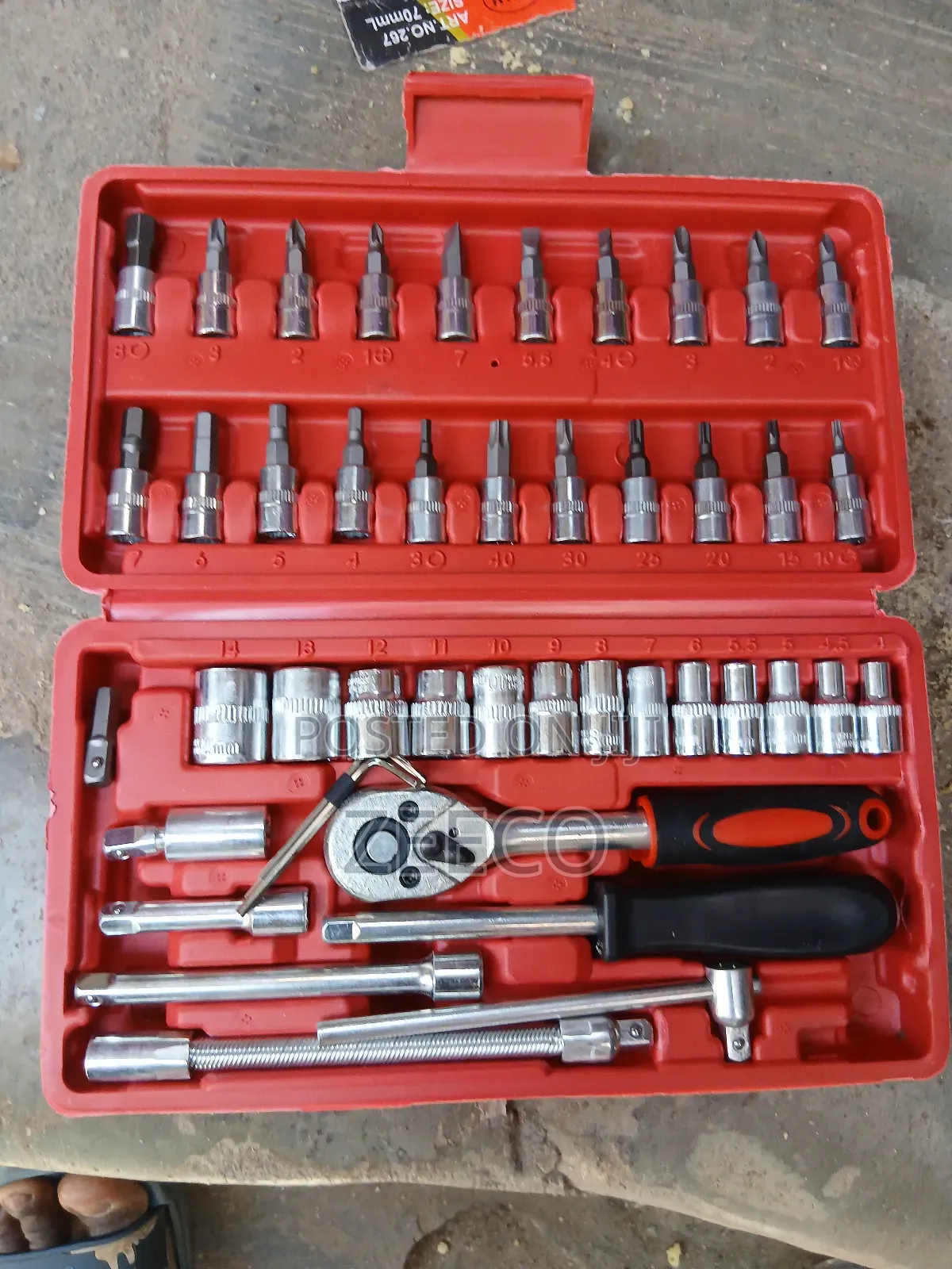 46pcs Scoket Wrench Set