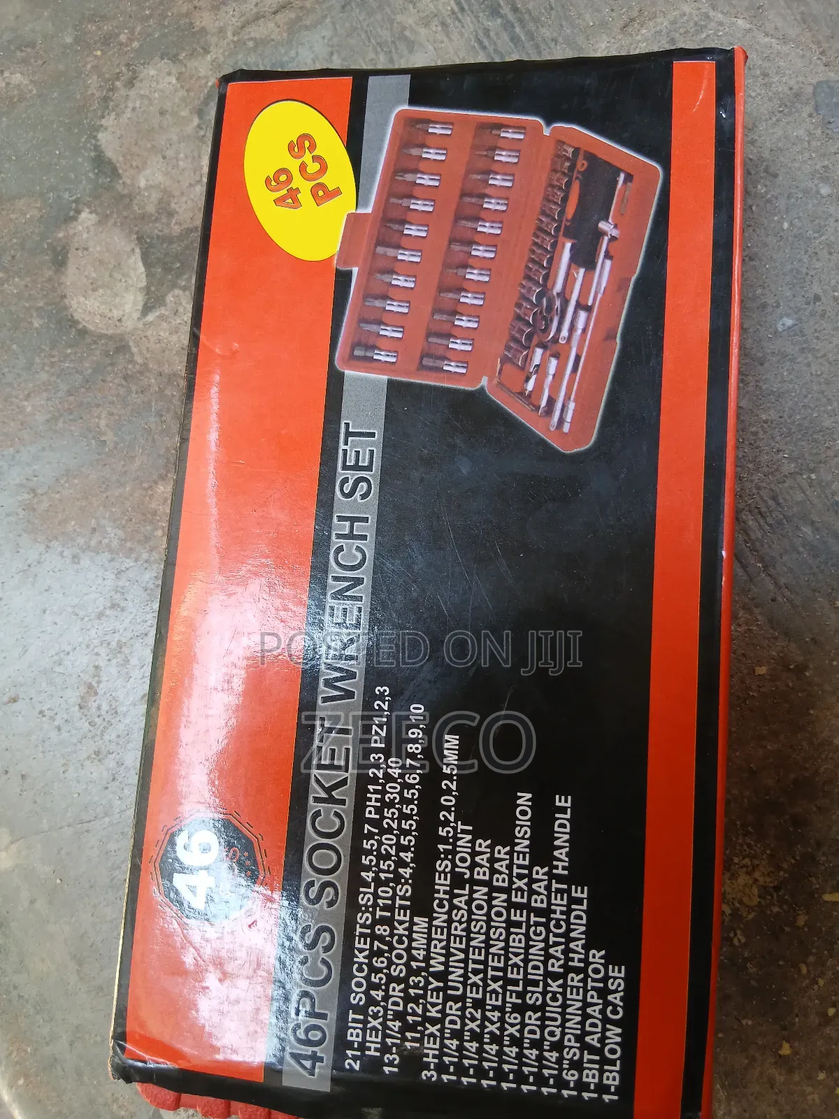 46pcs Scoket Wrench Set