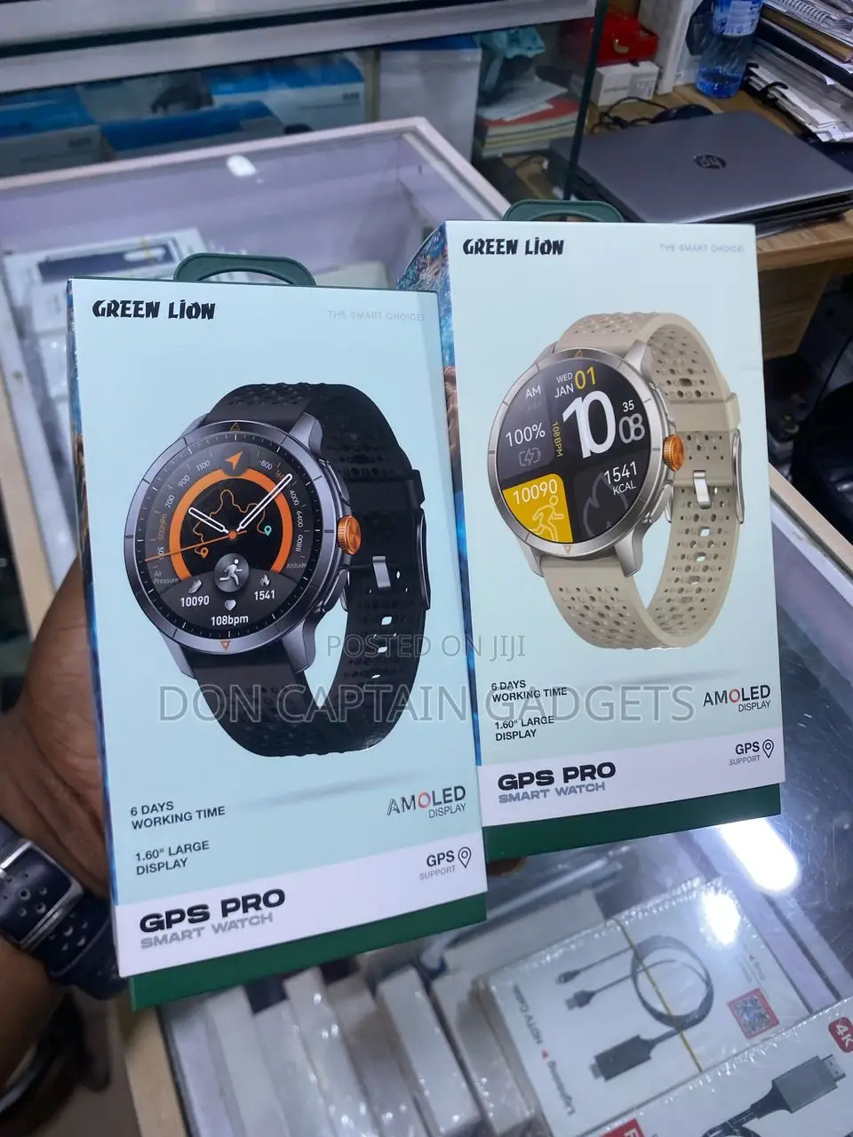 Green Lion GPS Pro Smart Watch Amoled (Gps Watch)