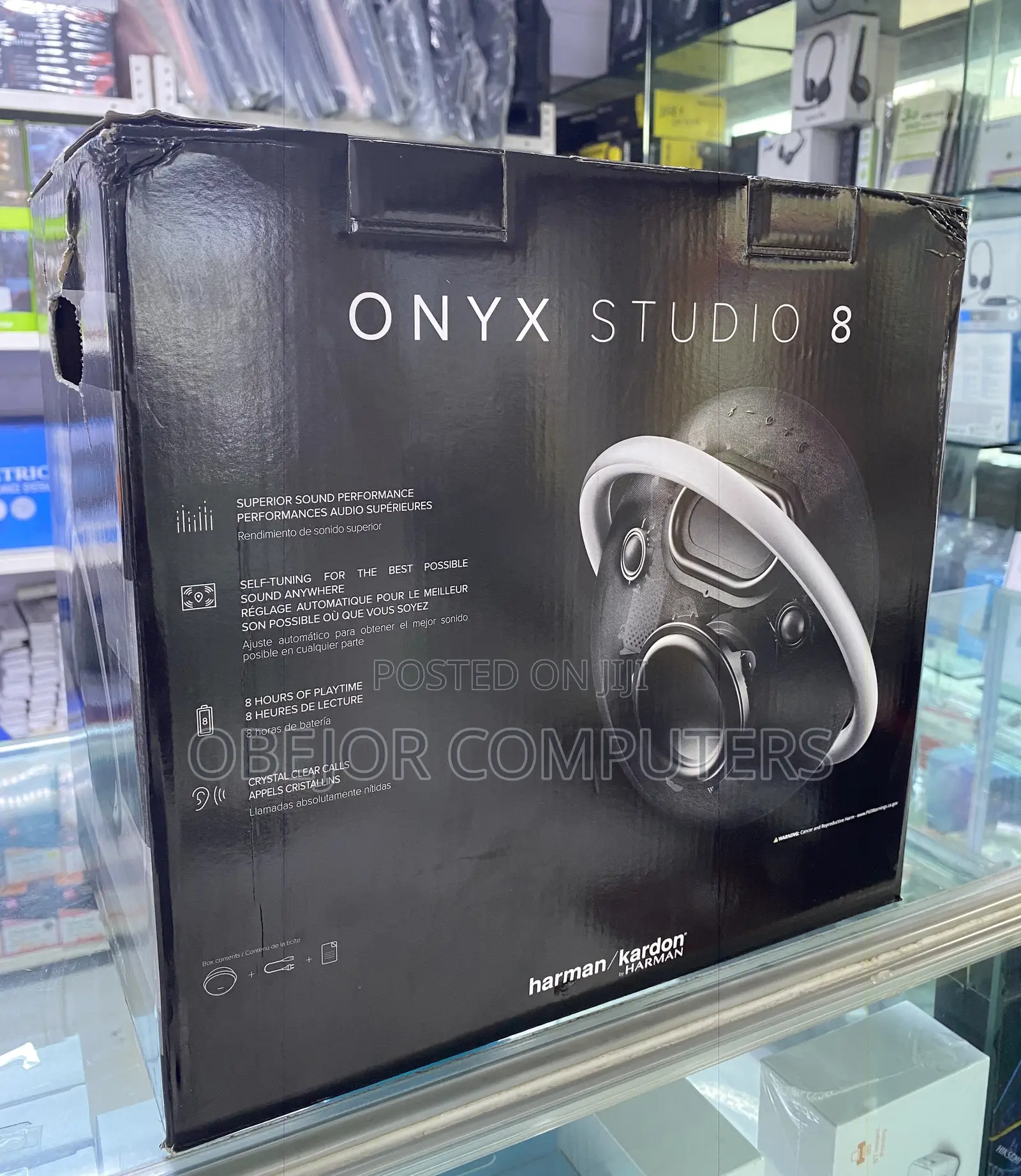 Onyx Studio 8 Boom Portable Bluetooth Speaker