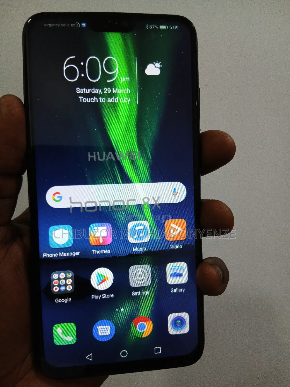 Huawei Honor 8x 128 GB Black