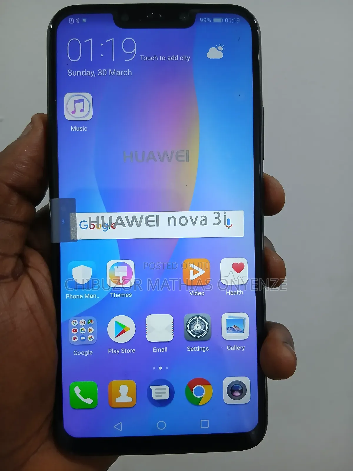 Huawei nova 3i 128 GB Black