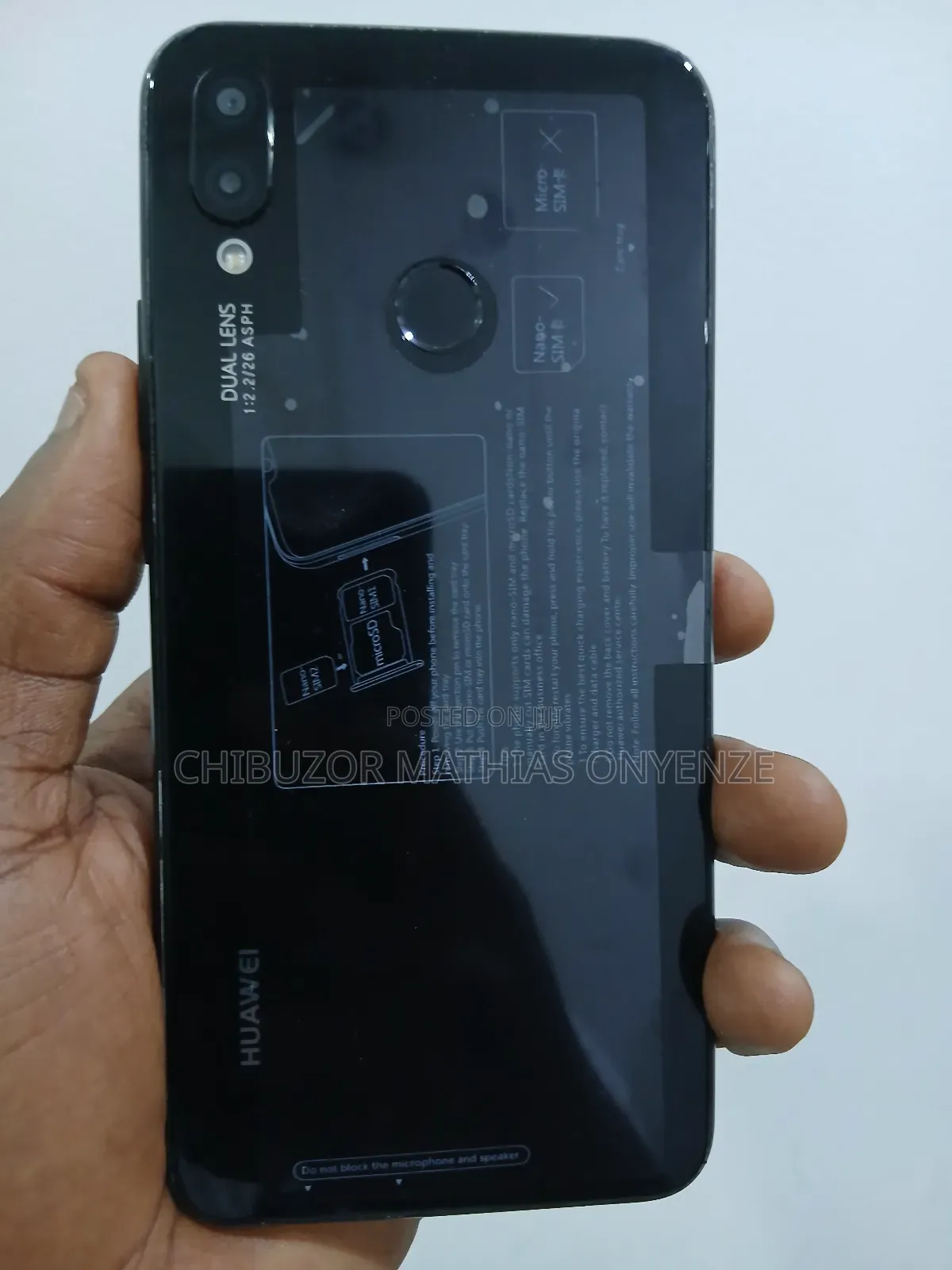 Huawei nova 3i 128 GB Black