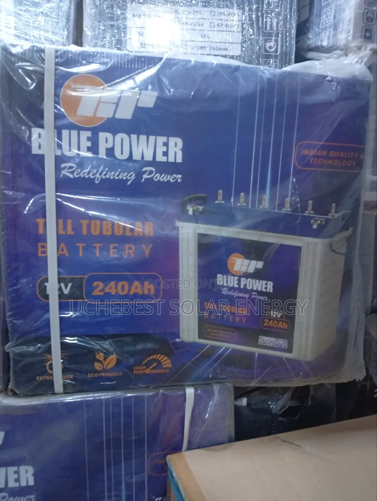 240ah/12v Blue Power Tubular Battery