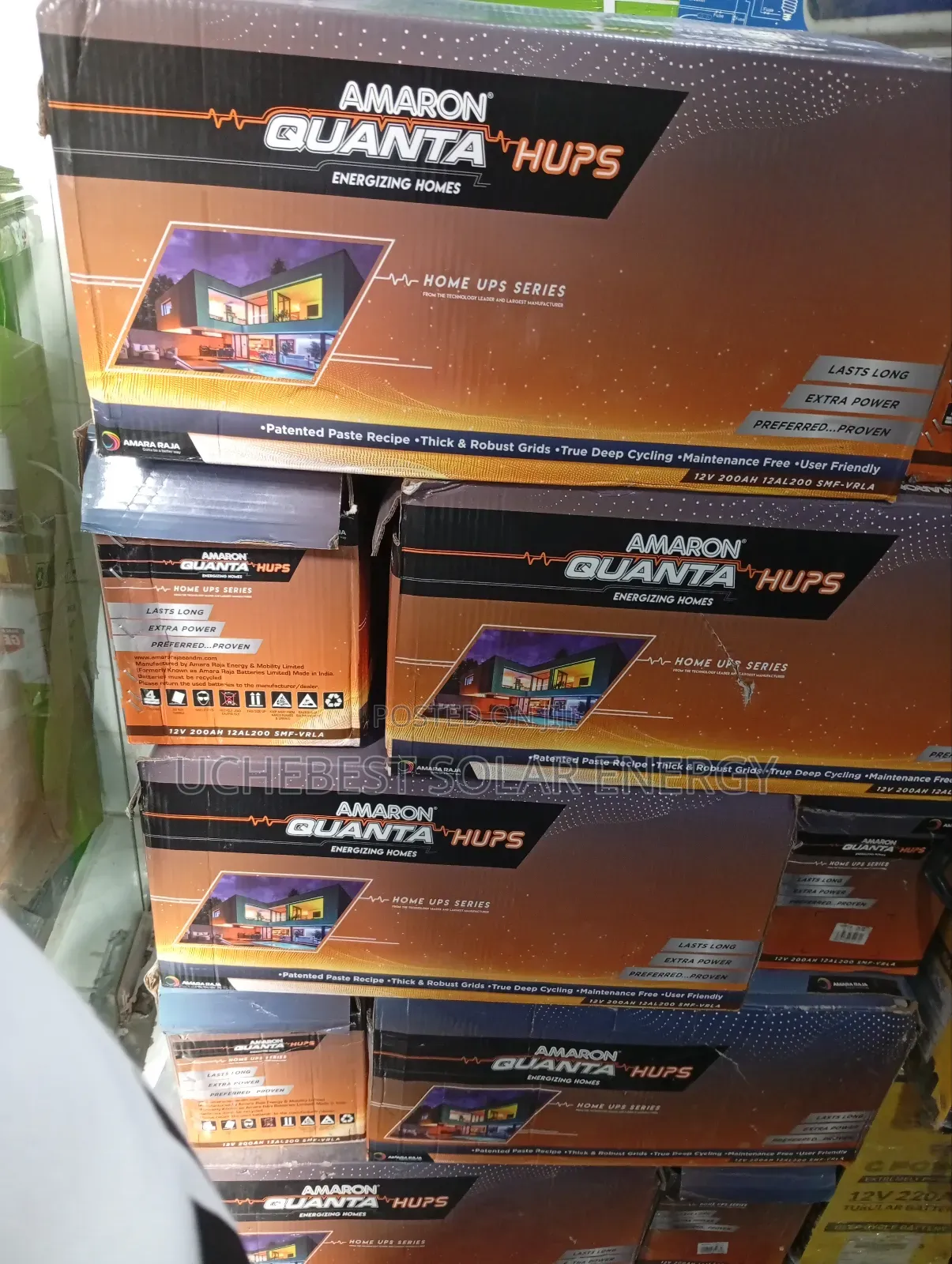 200ah/12v Amaron Quanta Deep Dry Cell Battery