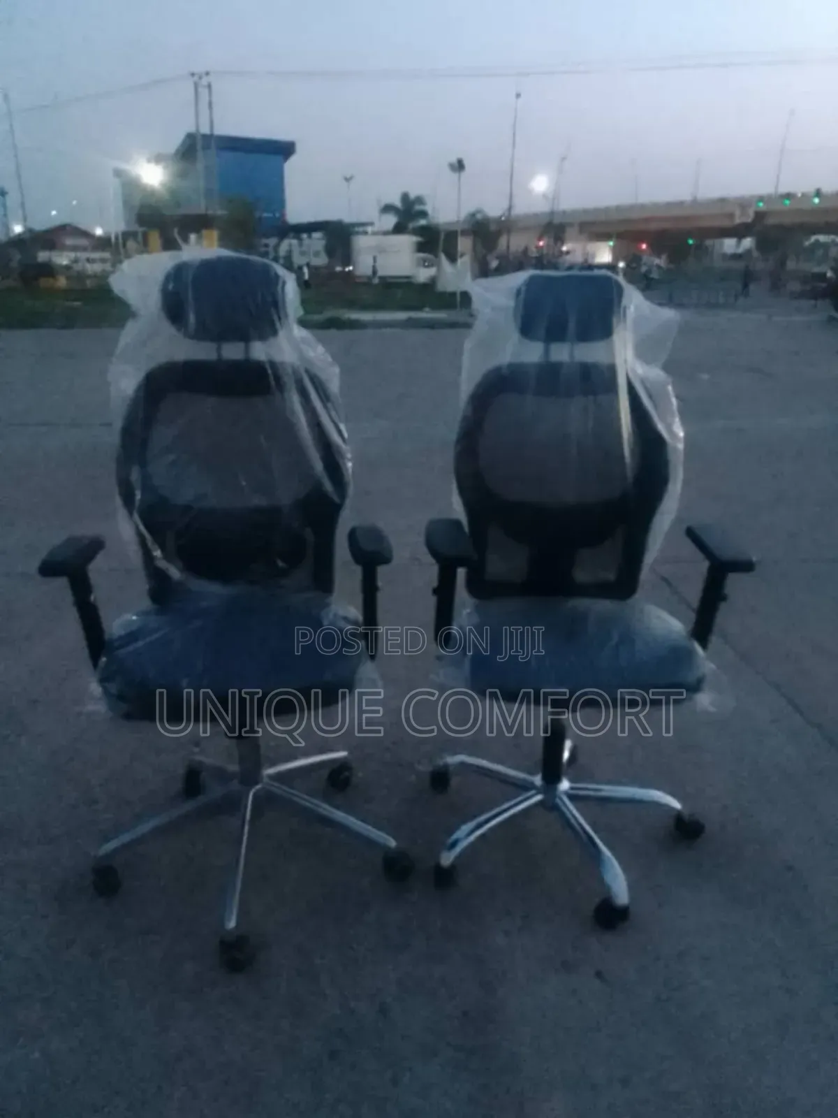 Imported Executive Ergonomic Office Chair With Head Rest
