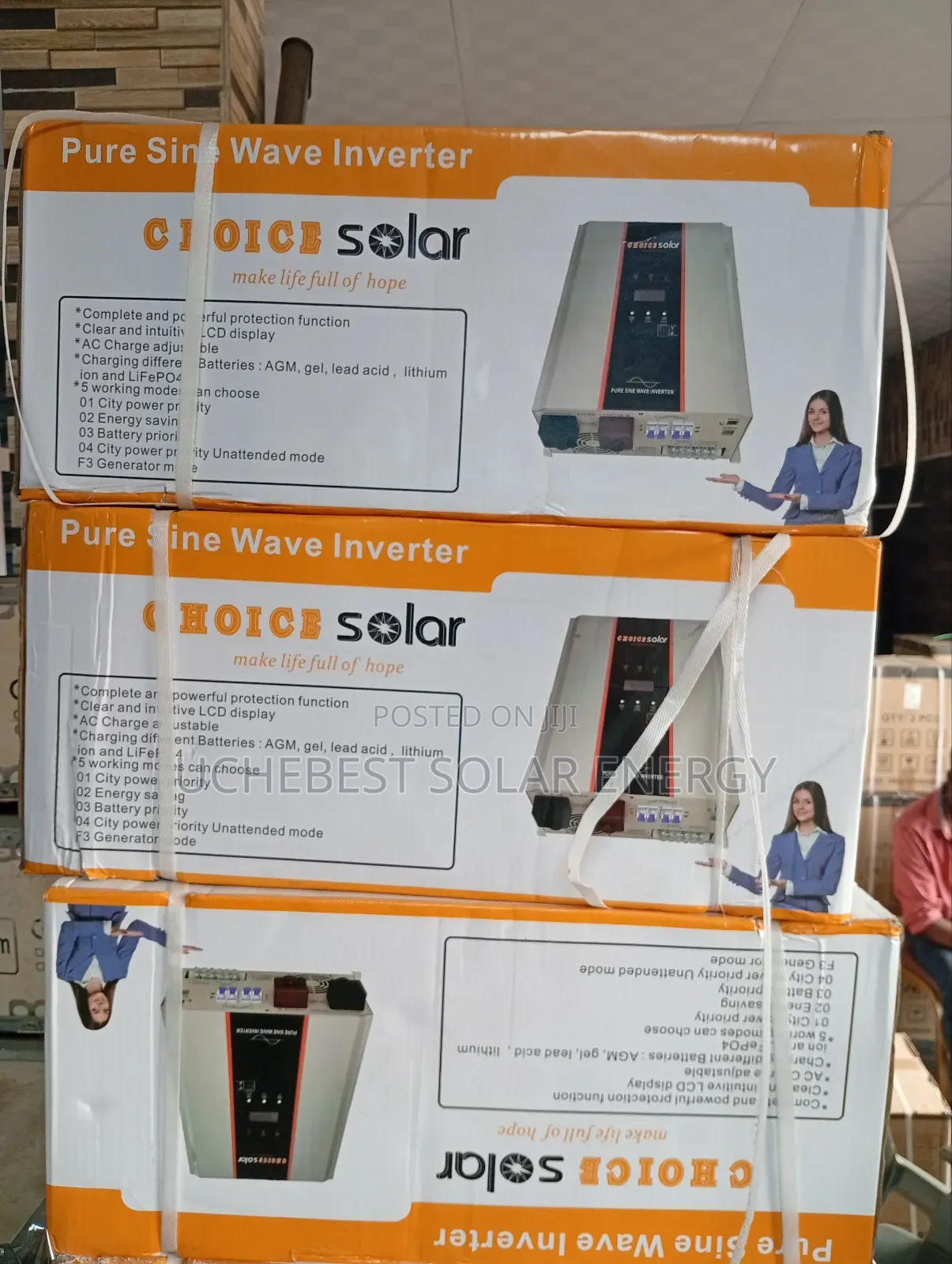 3.5kva/24v Choice Pure Sun Wave Solar Inverter