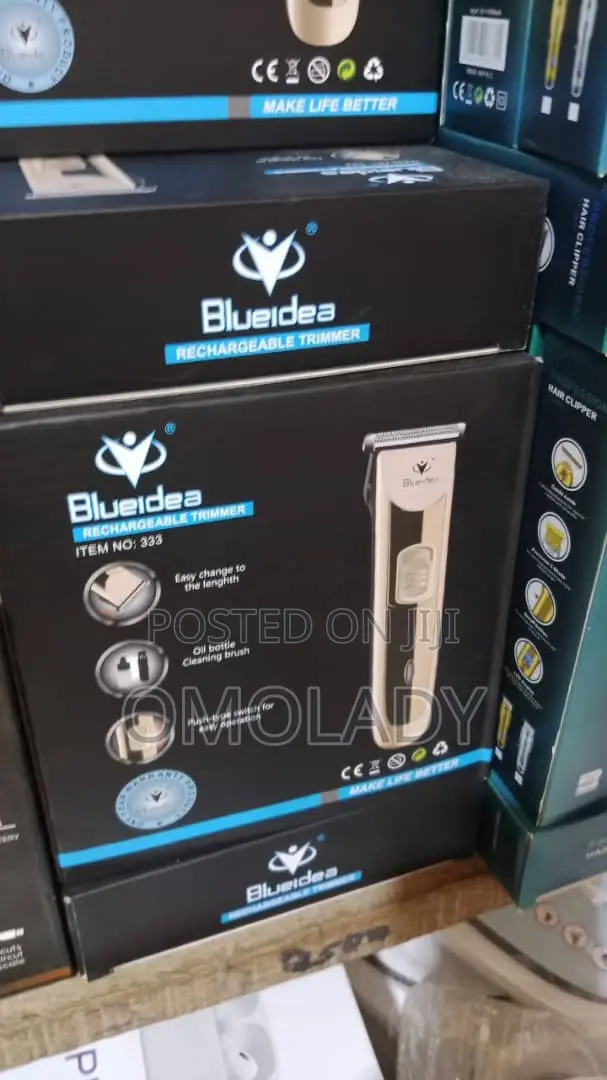 Blueidea Rugged Cordless Rechargeable Hair Beard Clipper