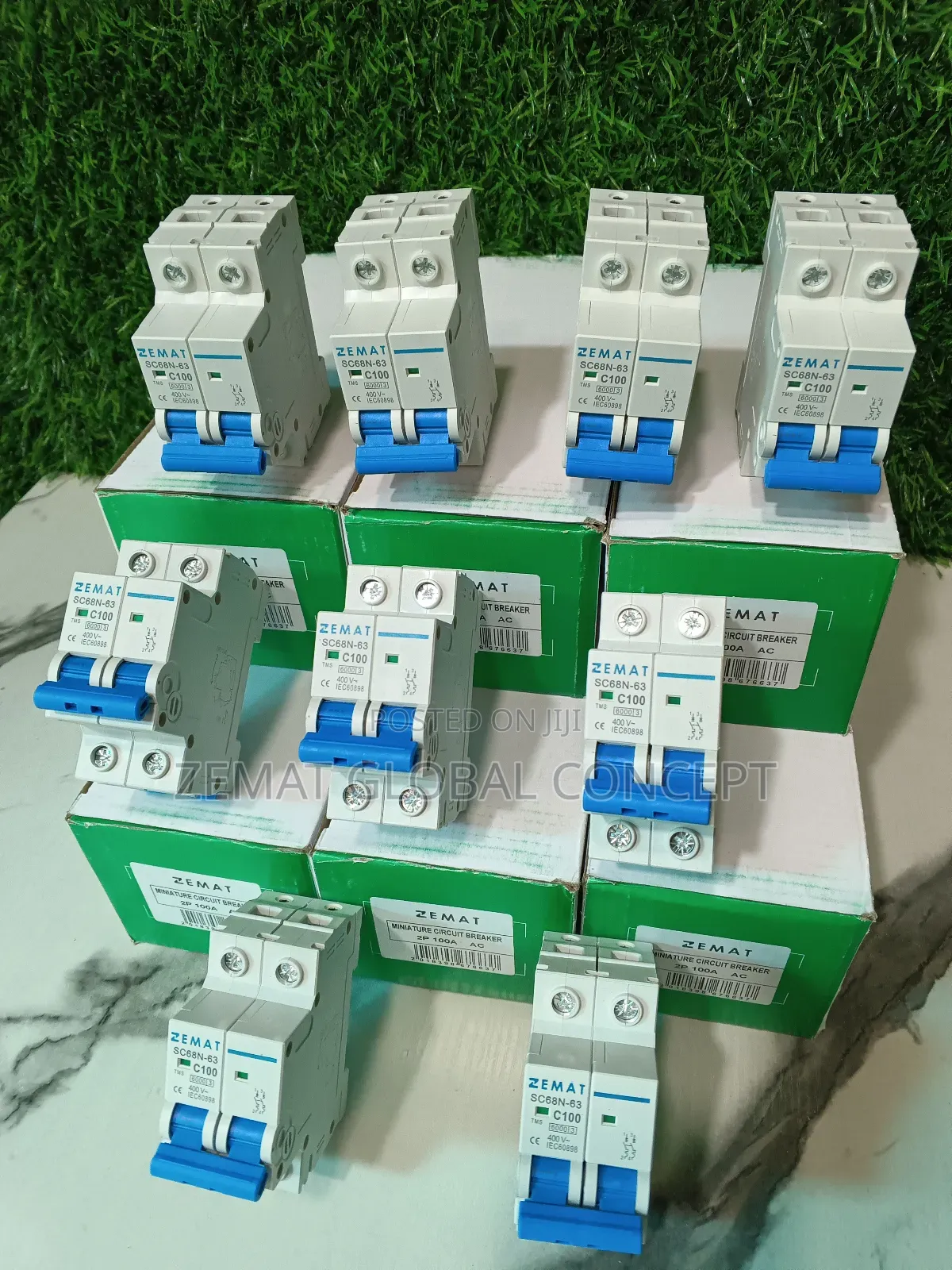 100amps Solar Ac 2pole Mcb Breaker