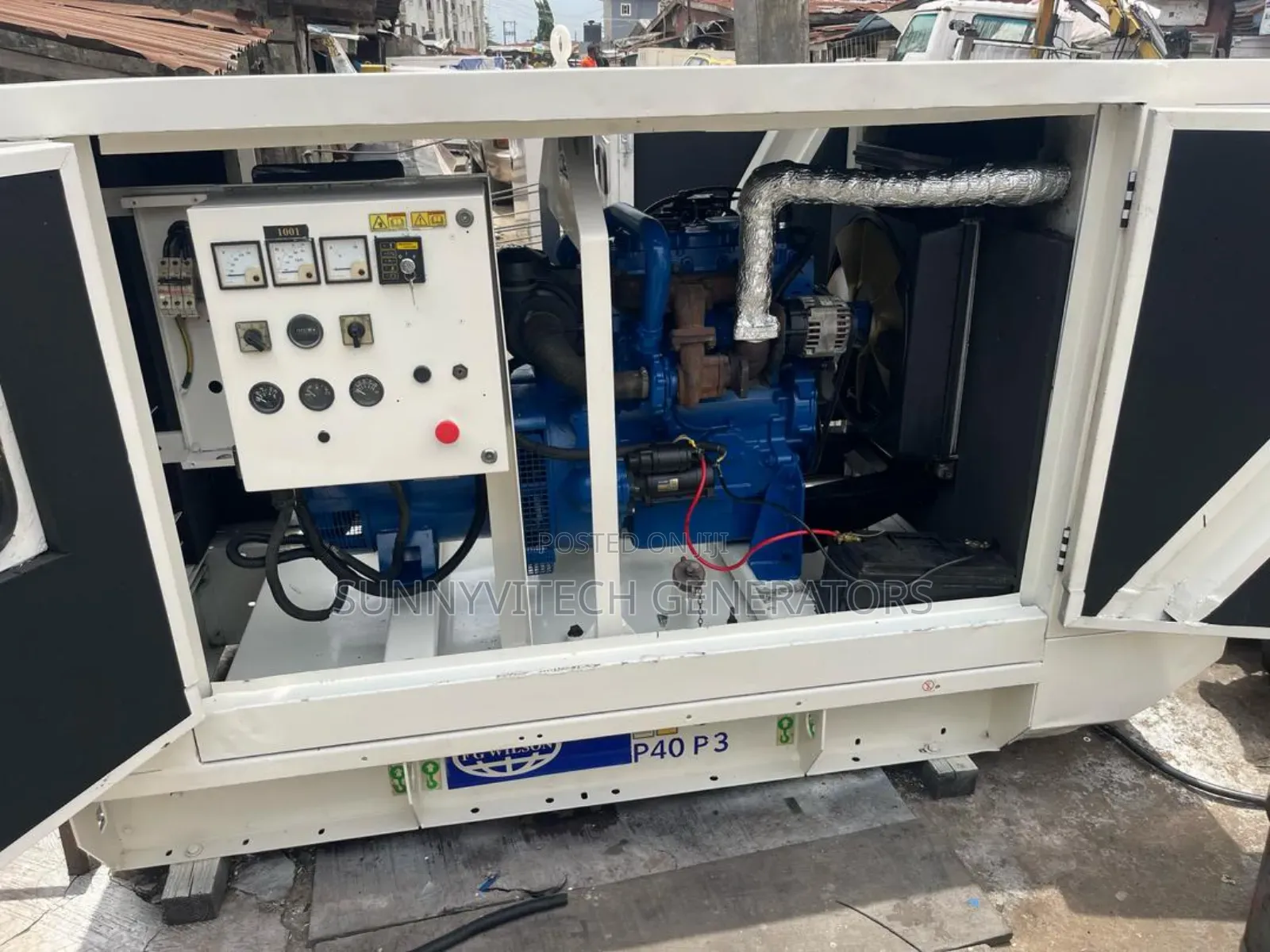 40kva Ecoplus Fg Wilson Super Silence Perkins Generator