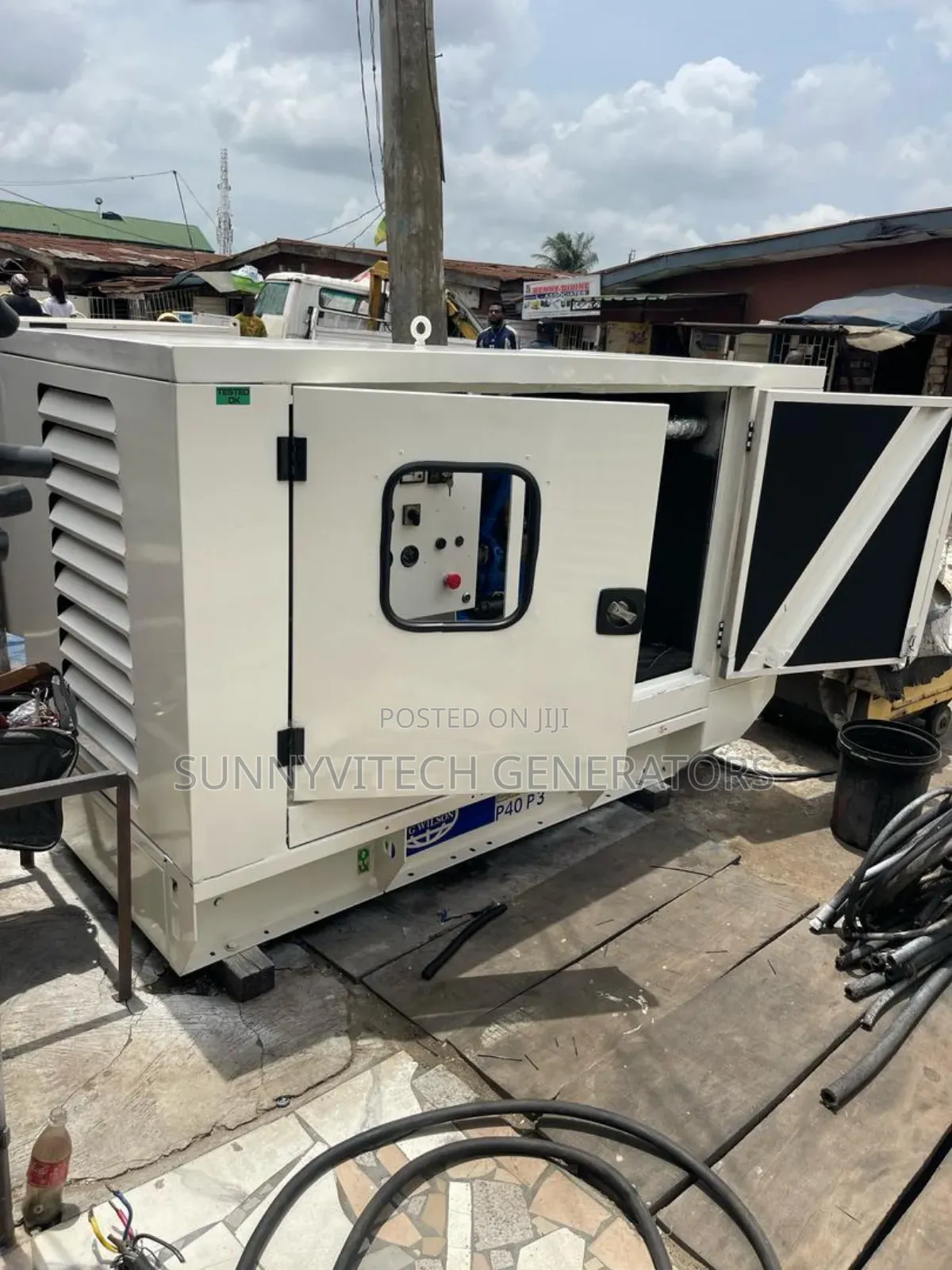 40kva Ecoplus Fg Wilson Super Silence Perkins Generator