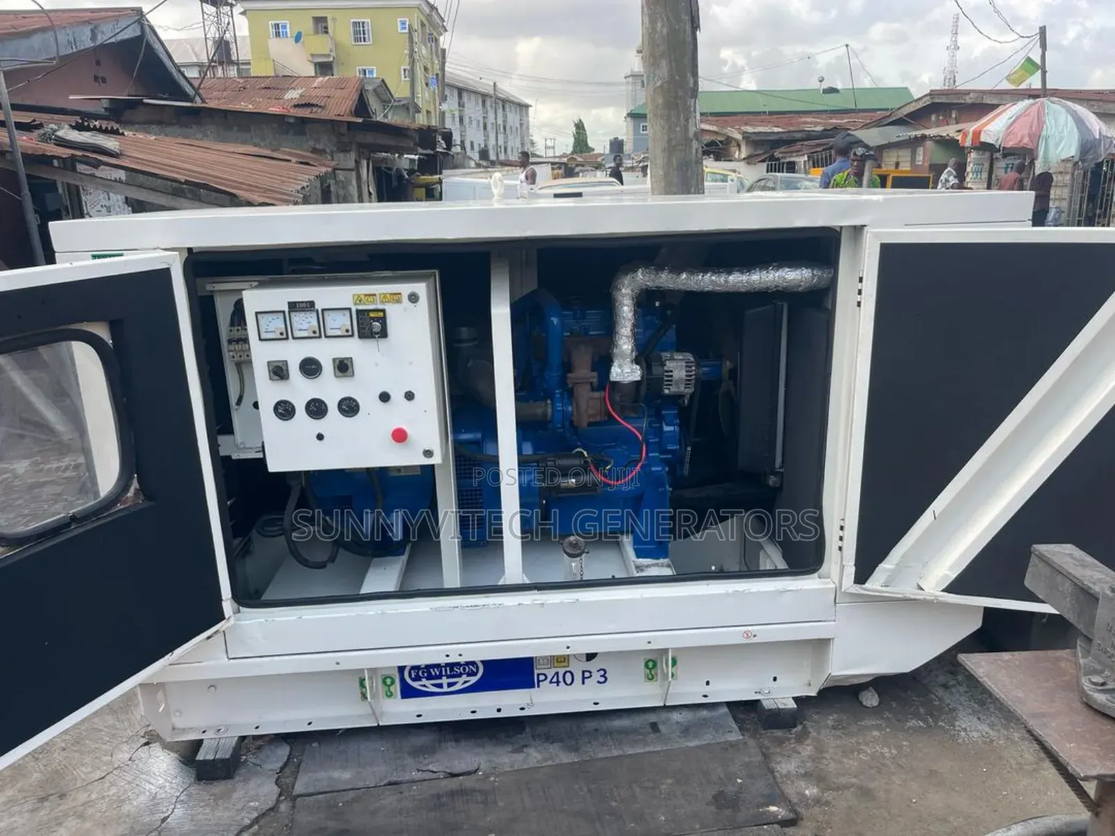 40kva Ecoplus Fg Wilson Super Silence Perkins Generator