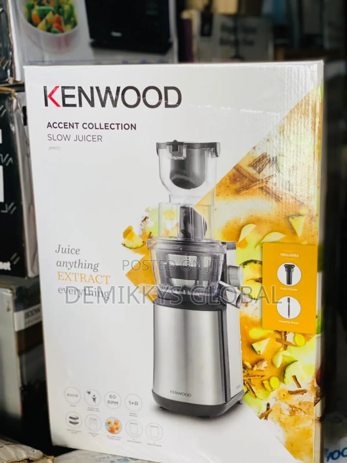 Kenwood Electric Slow Juicer 800ml