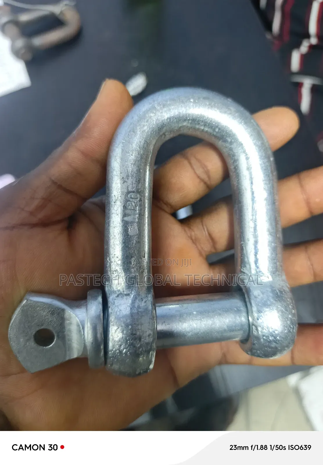 20mm Galvanized D-Shackle