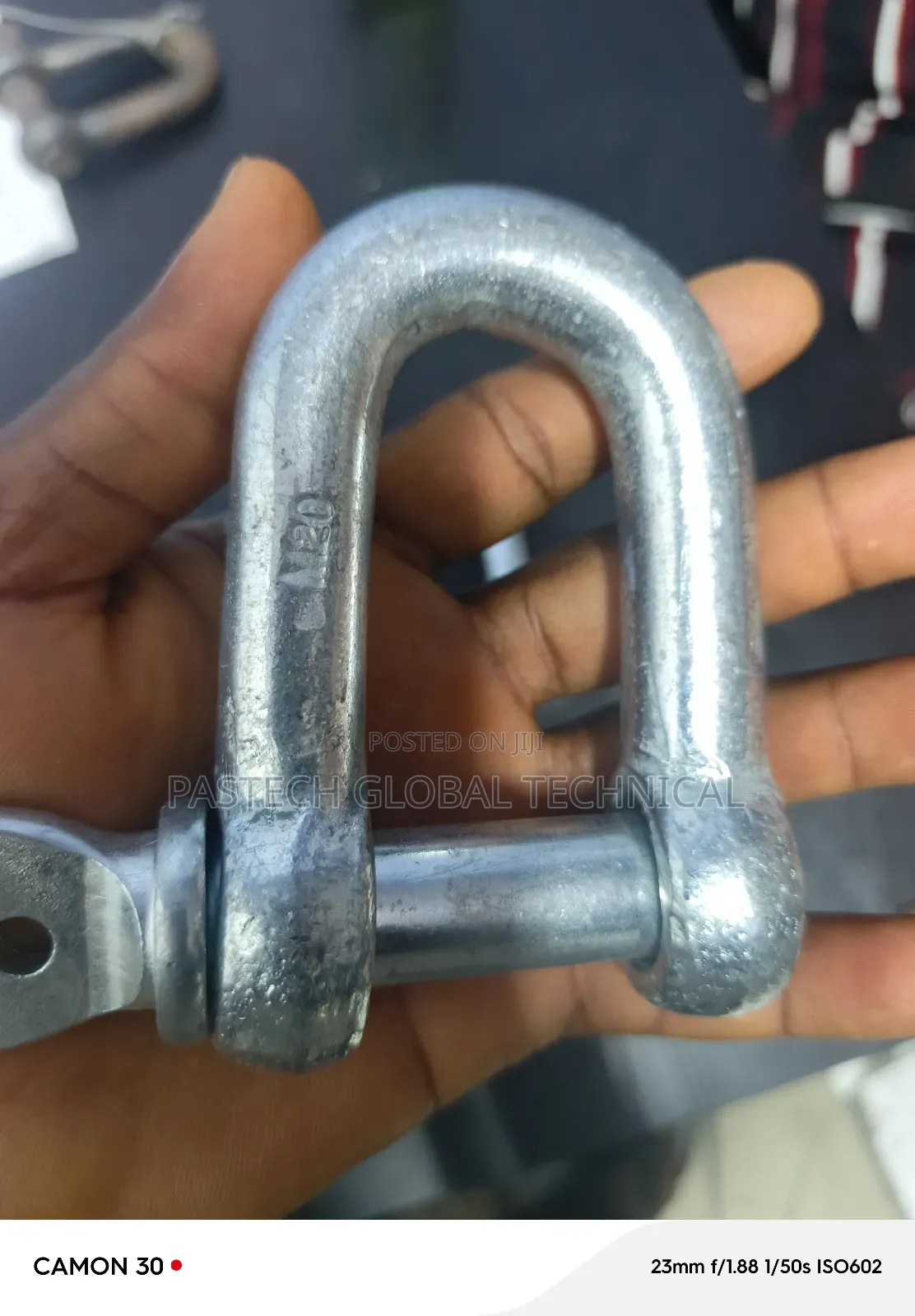 20mm Galvanized D-Shackle