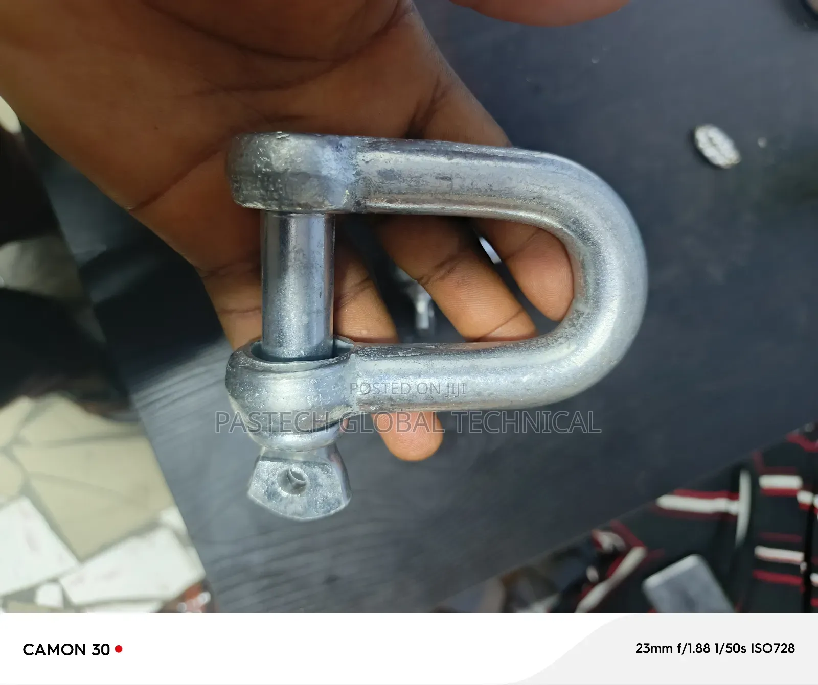 20mm Galvanized D-Shackle