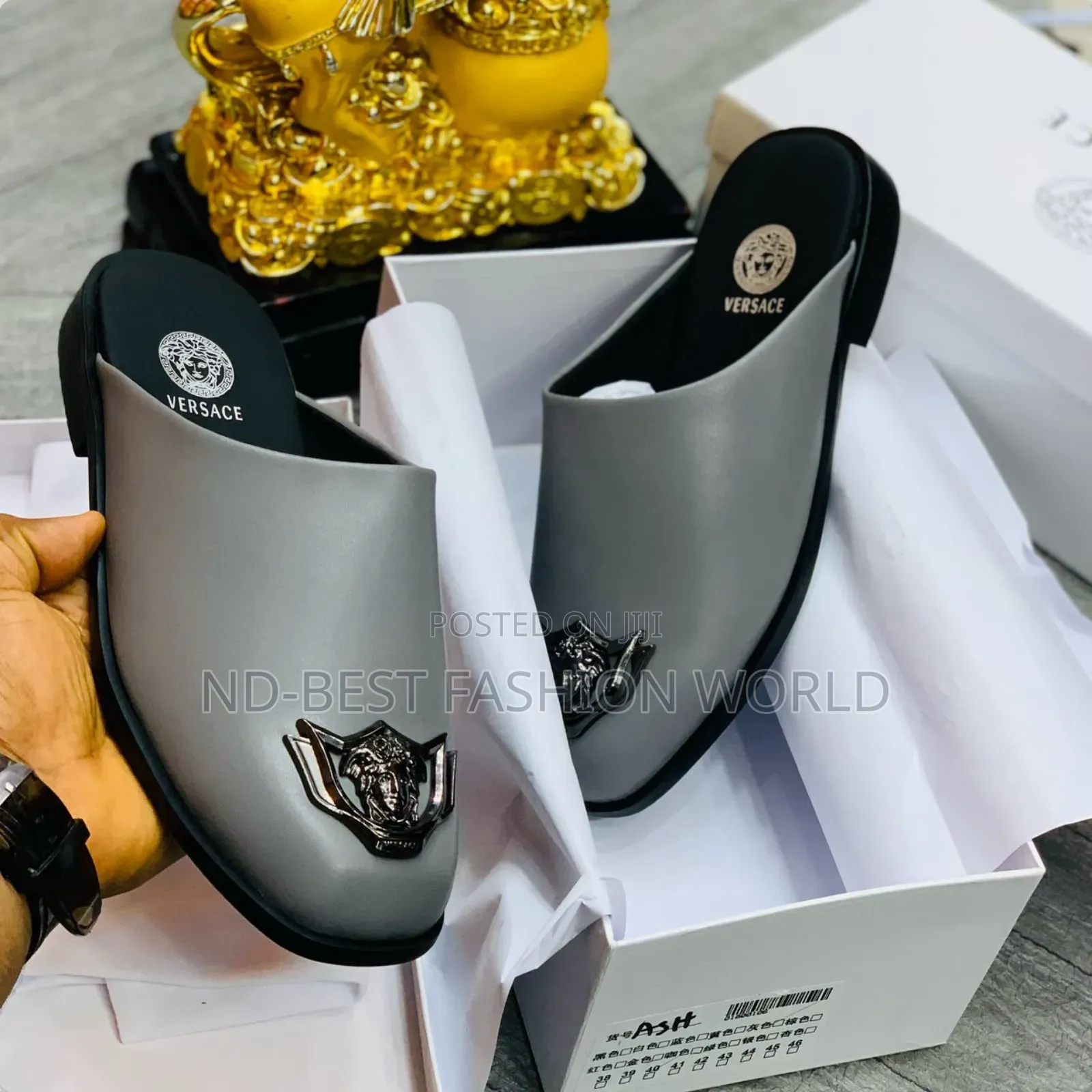 Quality Versace Half Shoe