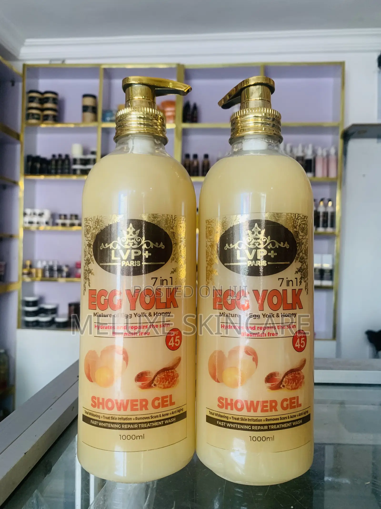 LVP Paris Egg Yolk Shower Gel