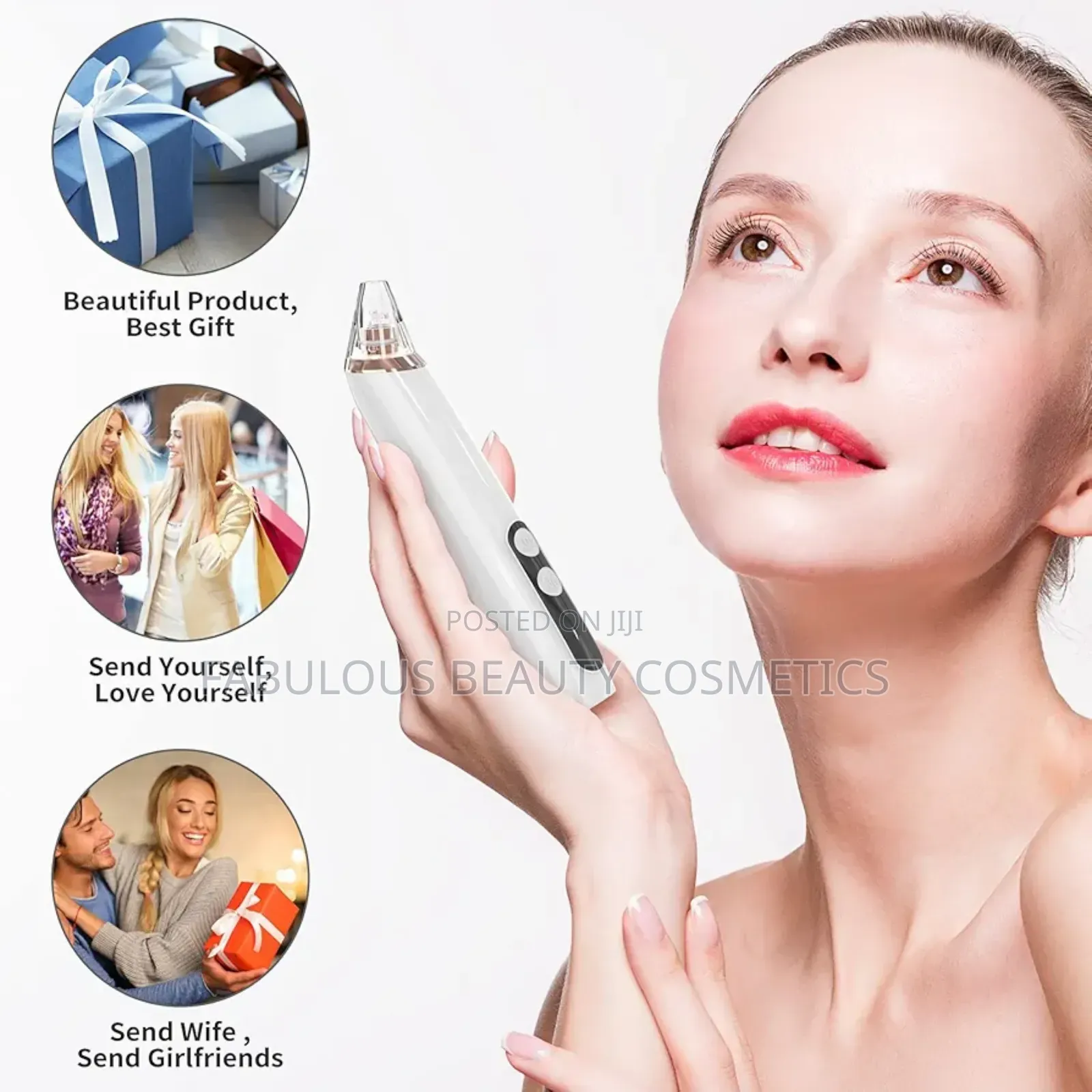 Blackhead Remover, Acne Facial Pore Cleanser Suction Tool