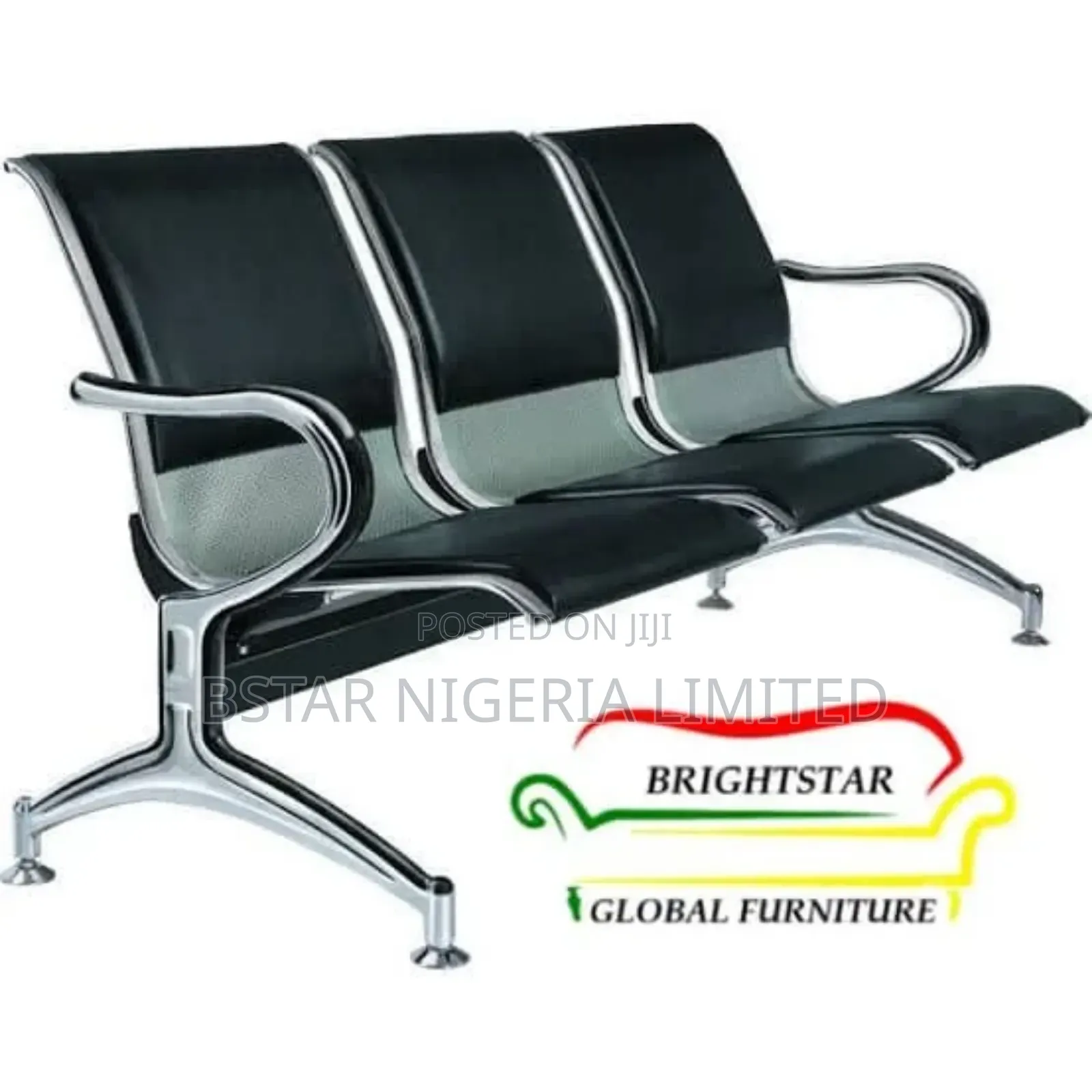 3seater Office Airport Chair (Waiters Chair)