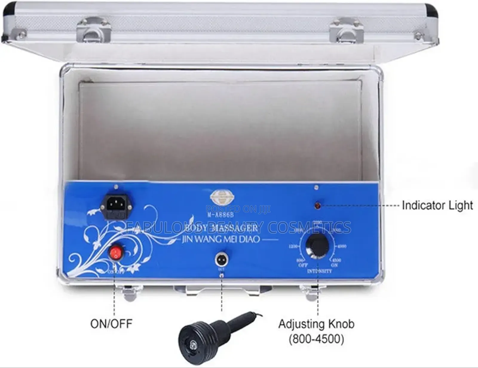 G5 Vibration Body Massager With 5 Massager Heads