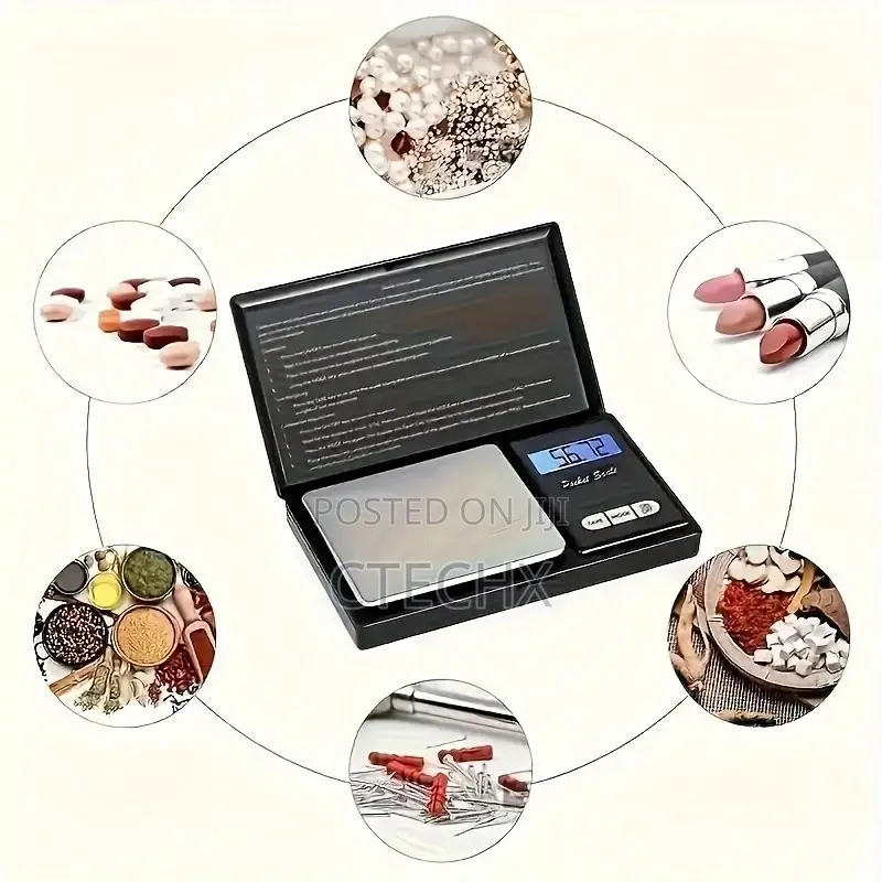 Portable Pocket Scale 500/0.01g LCD Display
