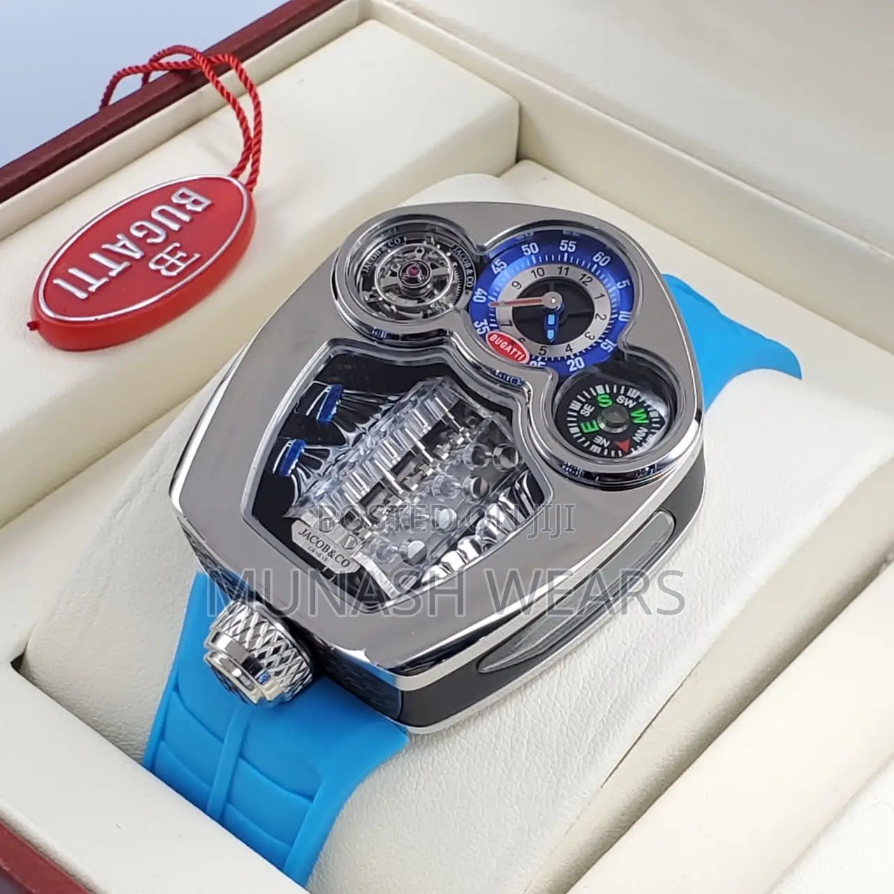 Luxury Buggati Wristwatch