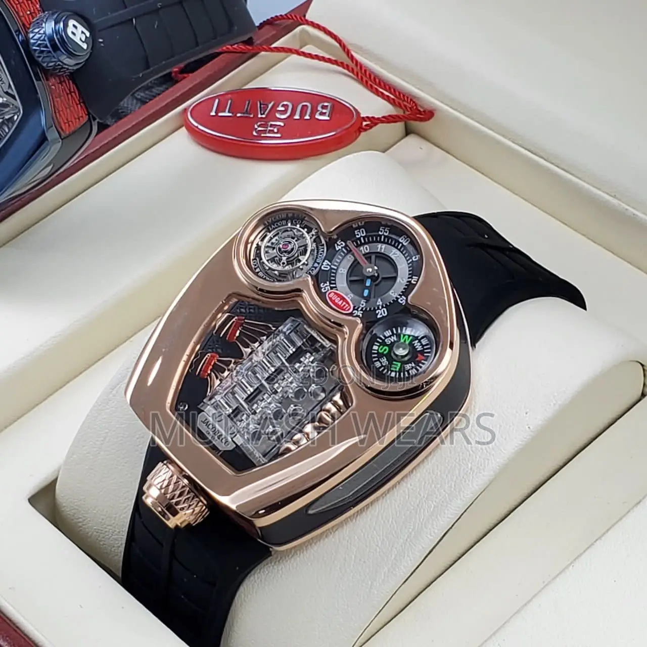 Luxury Buggati Wristwatch