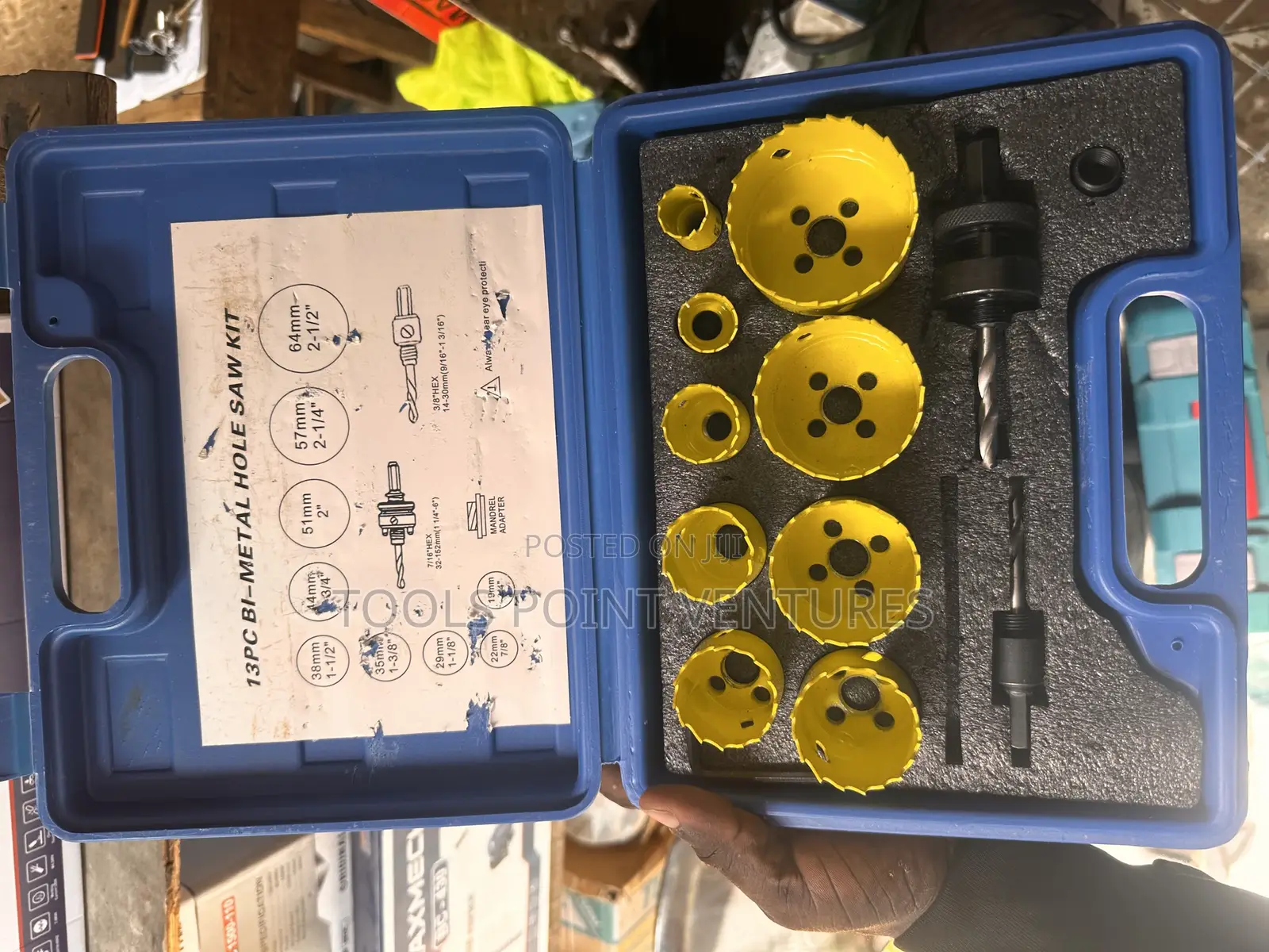 13pcs Bi-Metal Hole Saw Kit