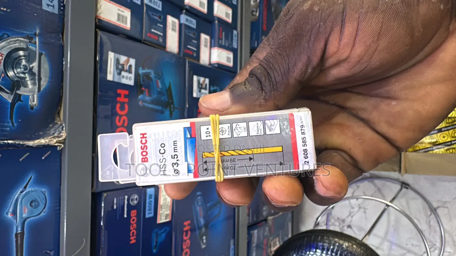 Bosch HSS-Co Twist Drill Bit. (10pcs)