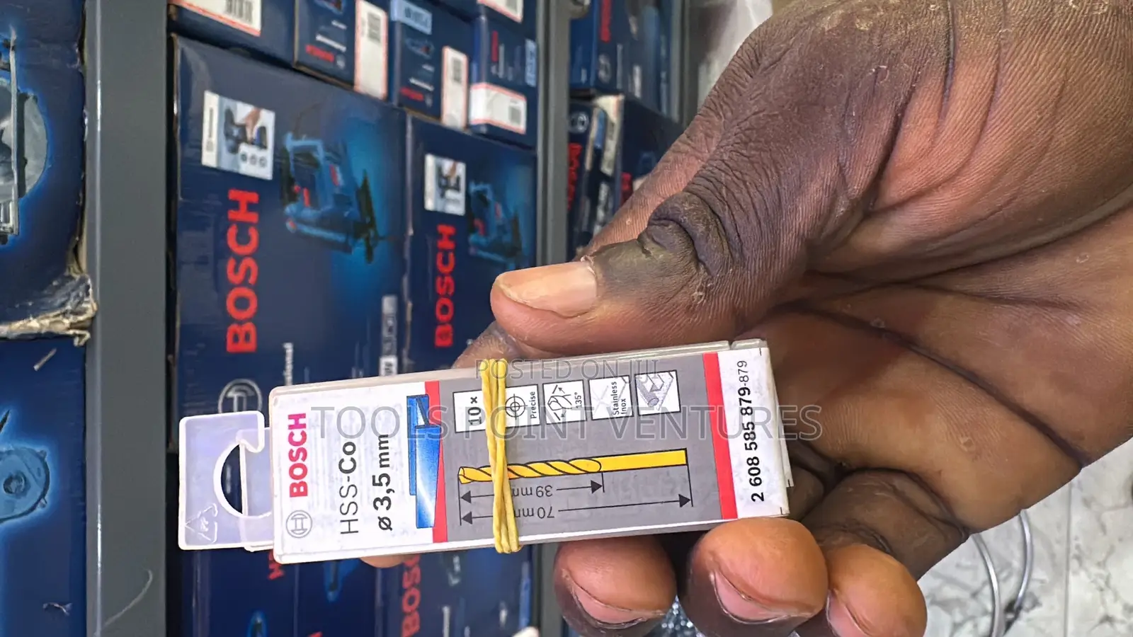 Bosch HSS-Co Twist Drill Bit. (10pcs)