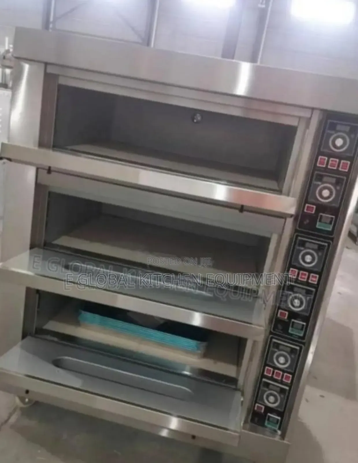 3deck 6trays Gas Oven
