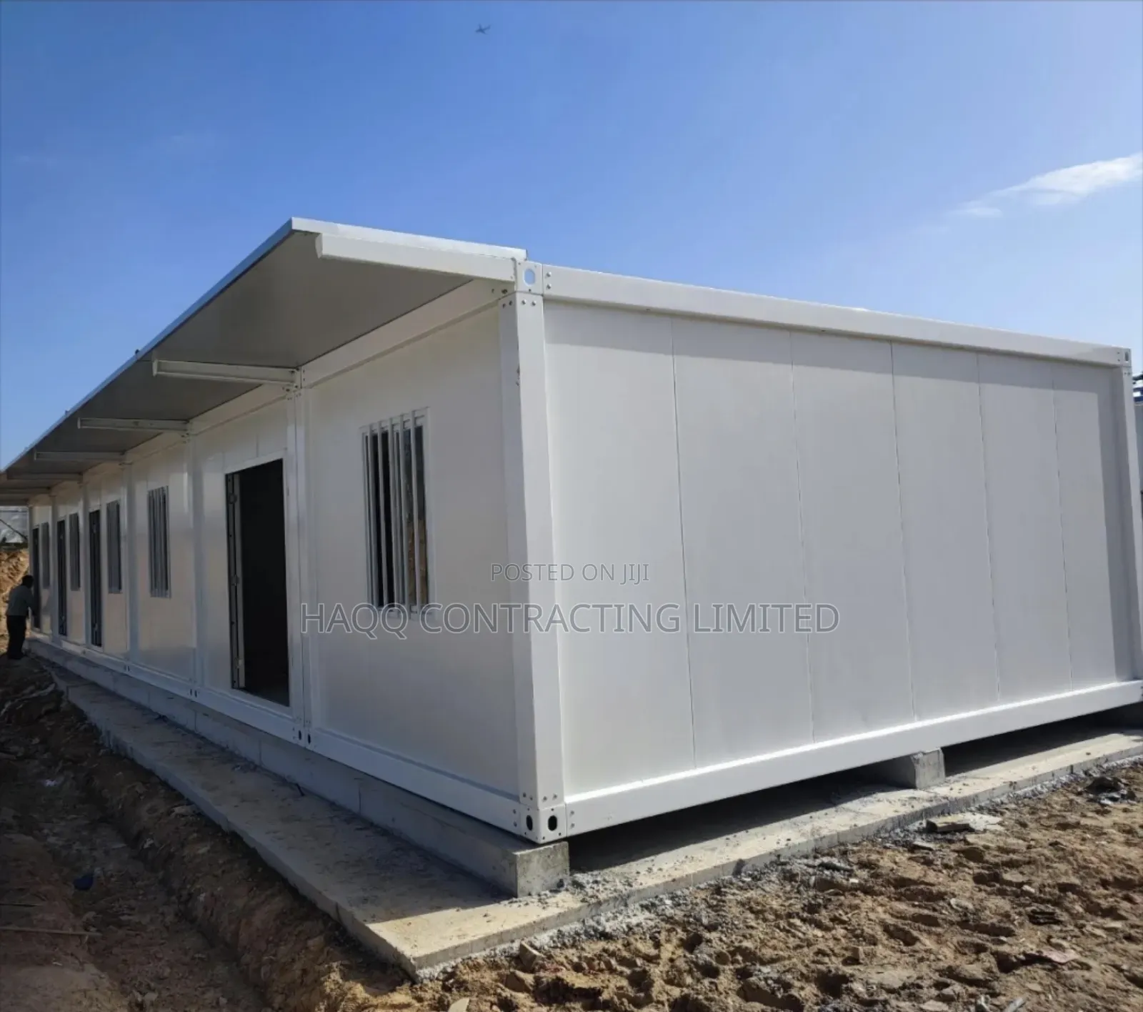 Prefabricated Temporary Cabin, Easy to Assemble